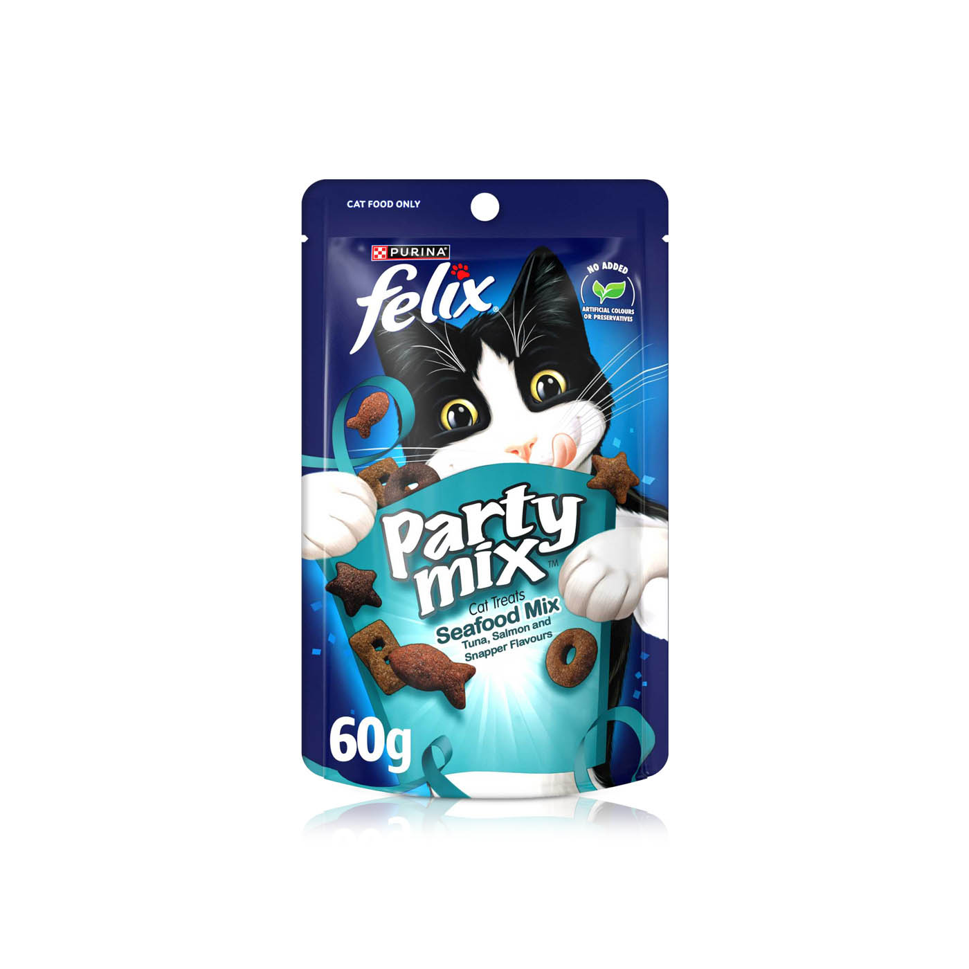 Felix Party Mix Seafood Cat Treats 60g