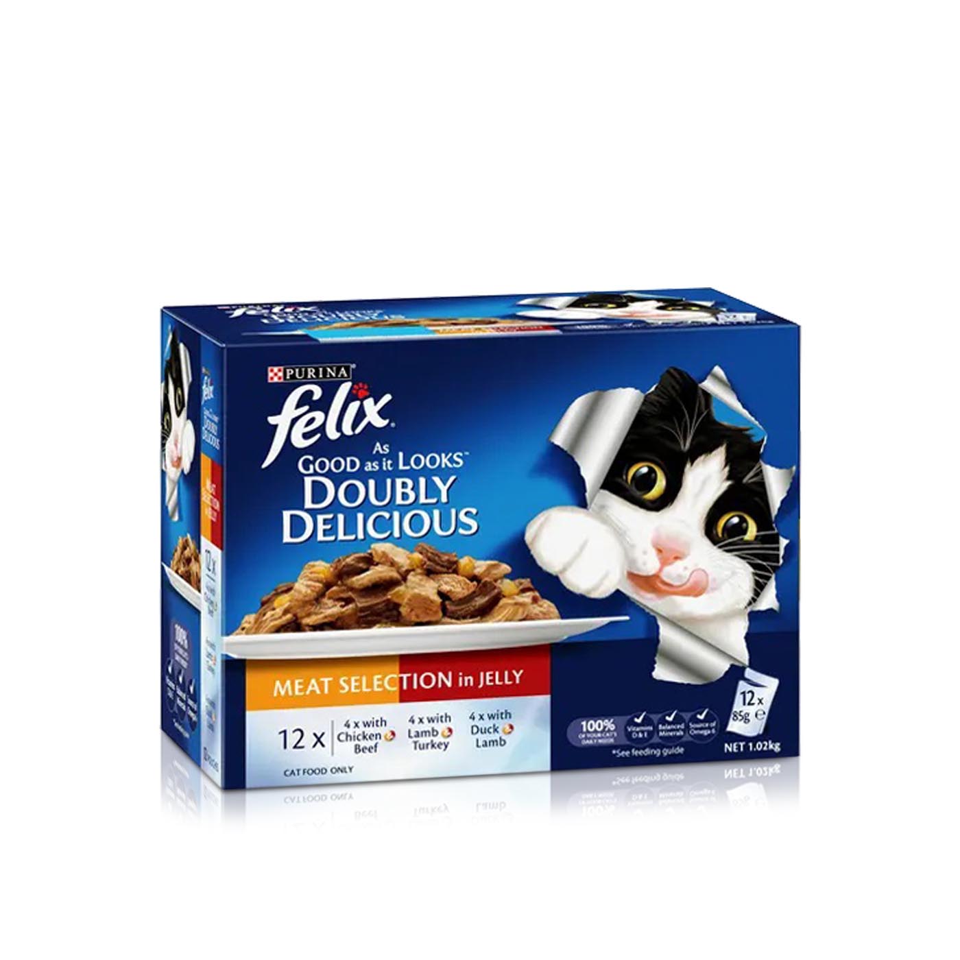 Felix As Good As It Looks Meat Selection in Jelly 85g x 12