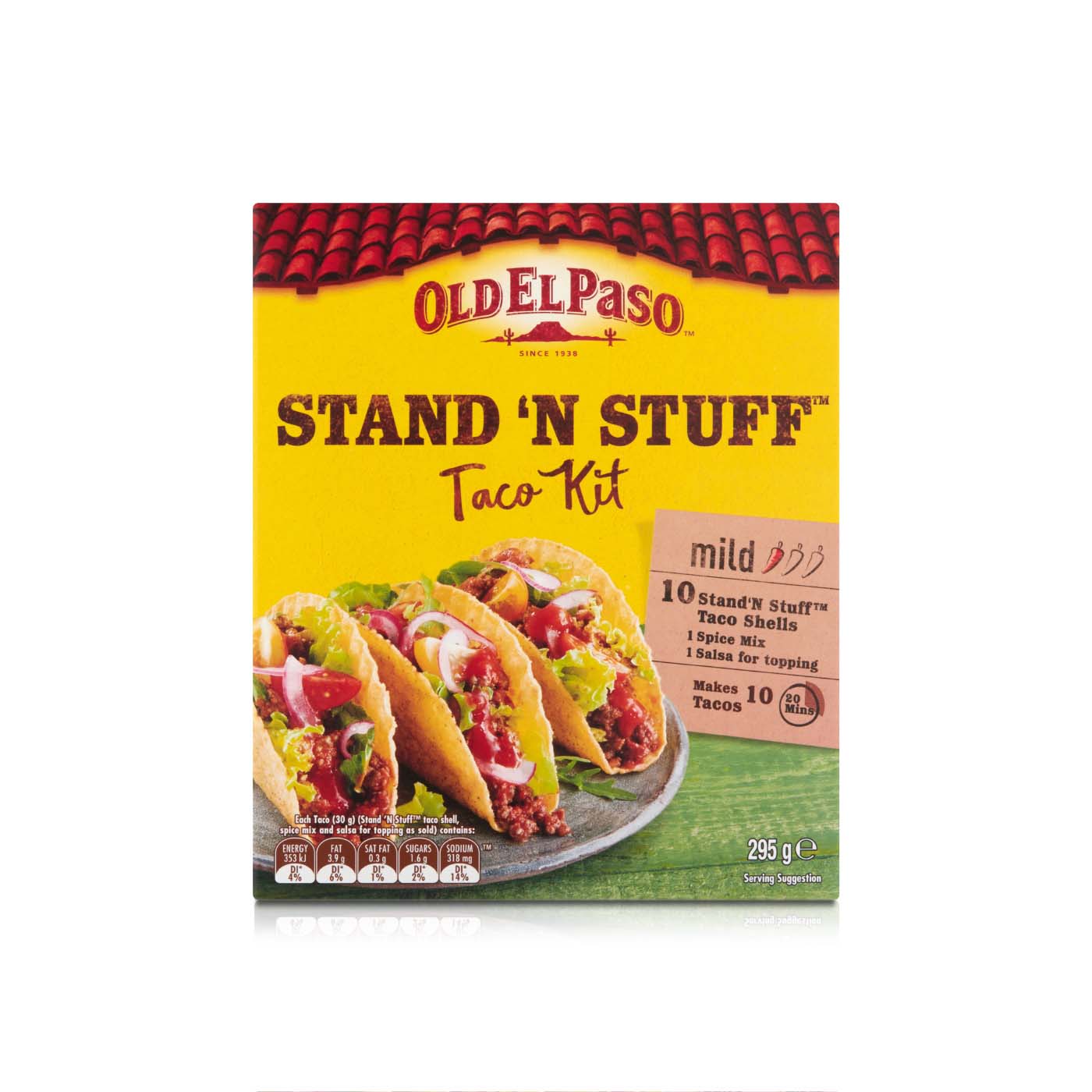 Old El Paso Stand 'n Stuff Taco Kit 295g