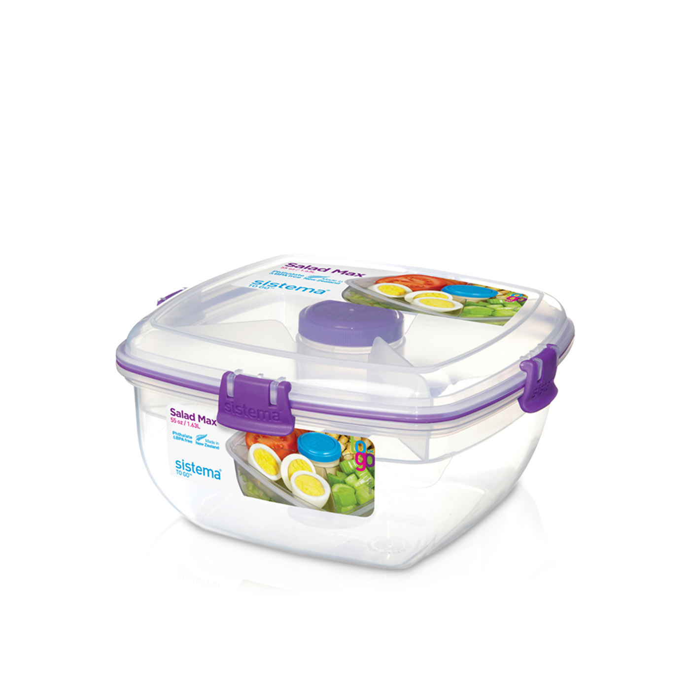 Sistema to Go Salad Max Lunchbox 1.63 litre