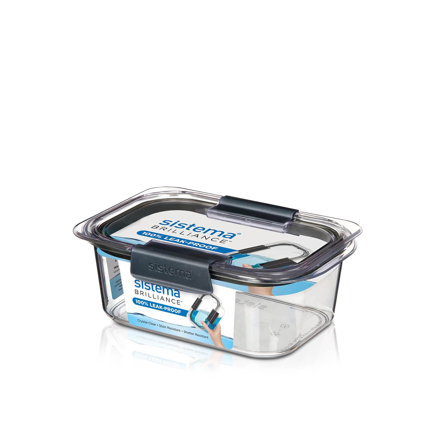 Sistema Brilliance Clear Rectangle Container 920ml