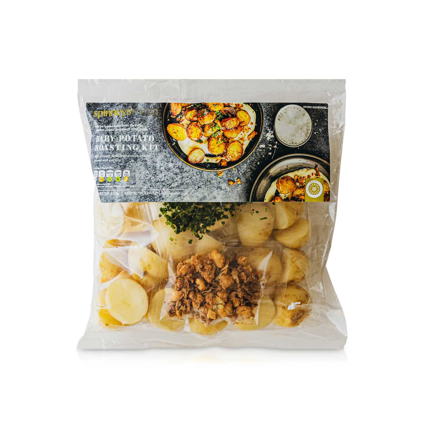 Spinneysfood Baby Potato Roasting Kit 850g