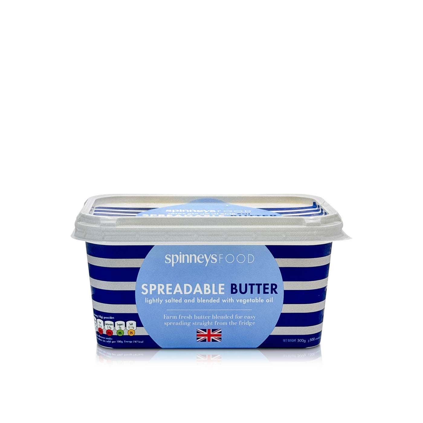 Spinneysfood Spreadable Butter 500g