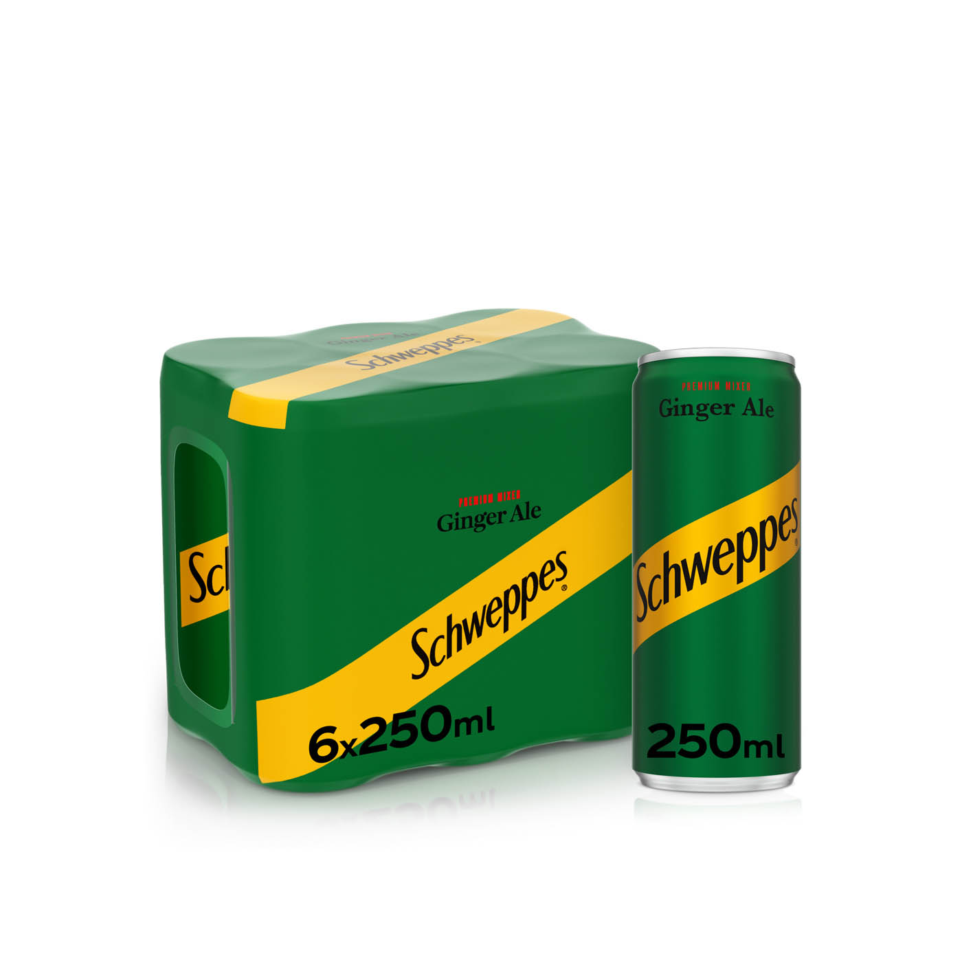 Schweppes Ginger Ale 6 x 250ml