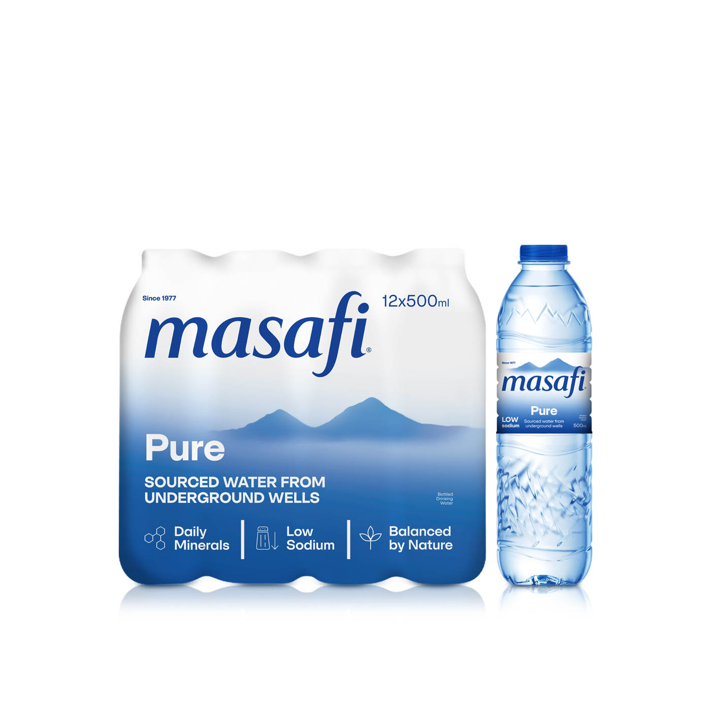 Masafi Mineral Water 12 x 500ml