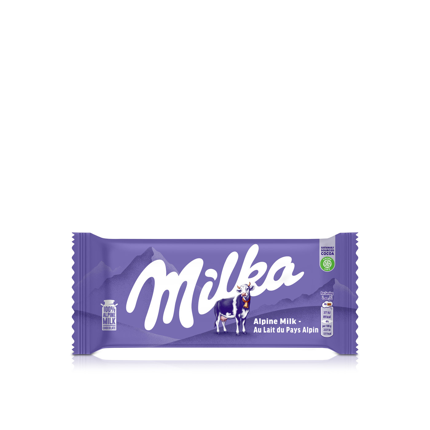 Milka Alpine Milk Chocolate 100g
