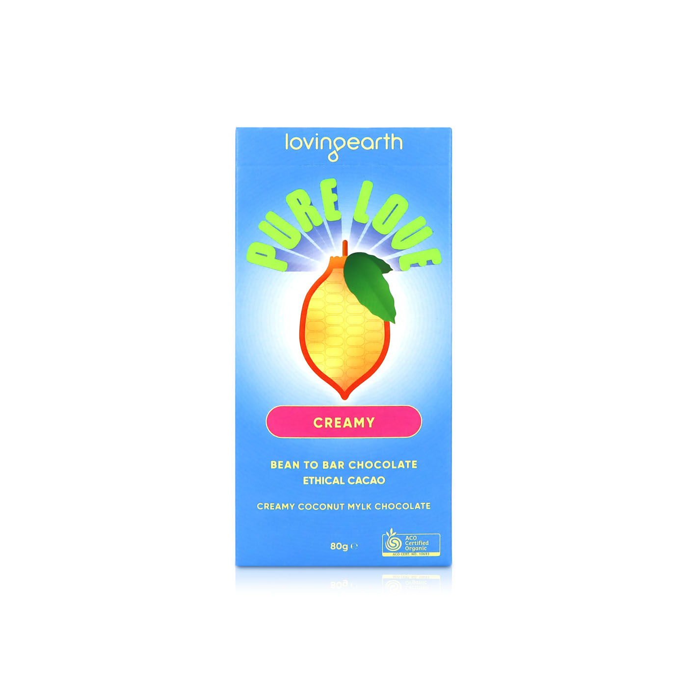 Loving Earth Creamy Coconut Mylk Chocolate Bar 80g