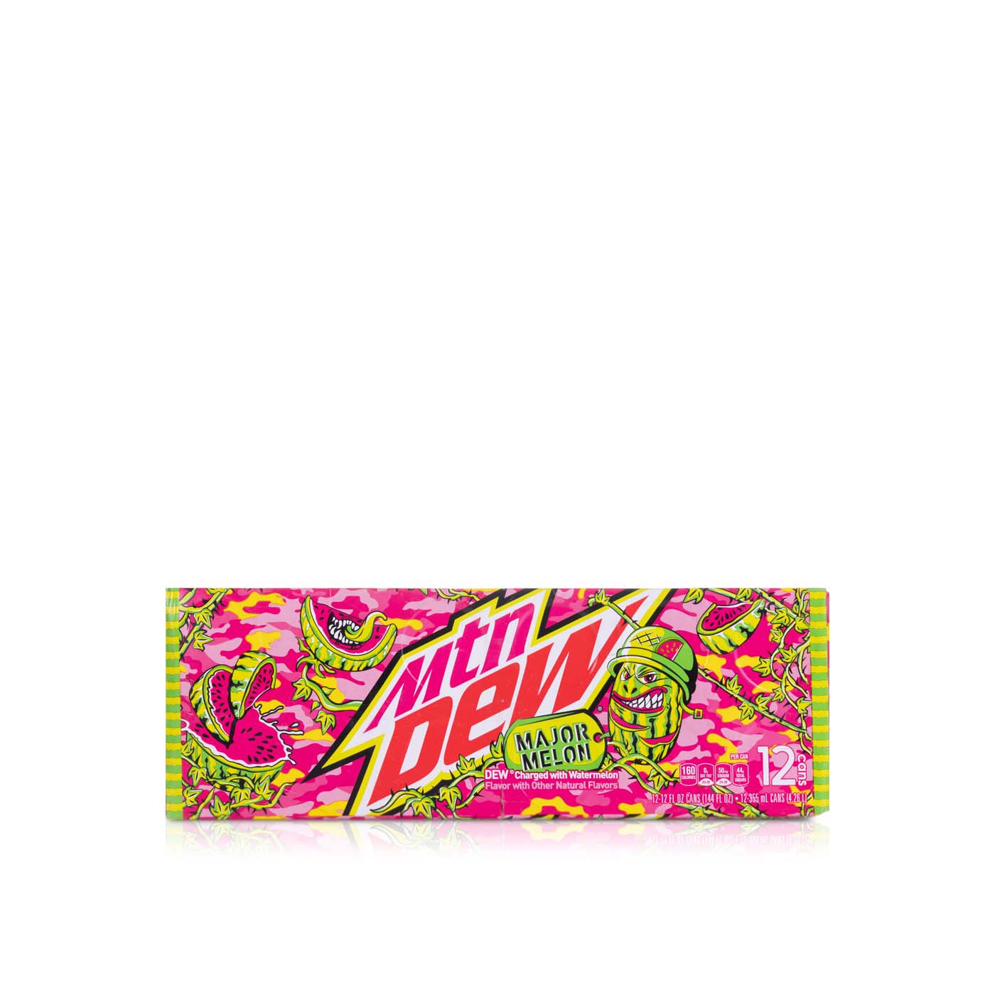 Mountain Dew Major Melon Watermelon 355ml 12 Cans