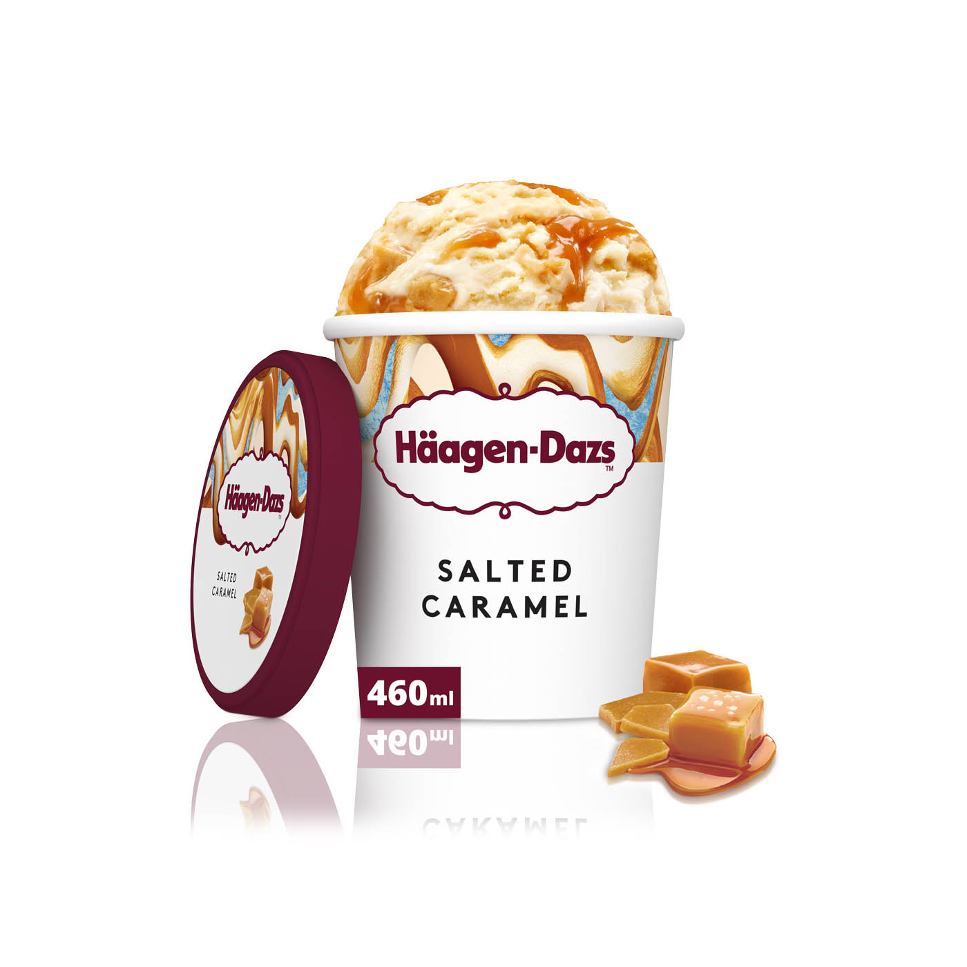 Haagen Dazs Salted Caramel Ice Cream 460Ml