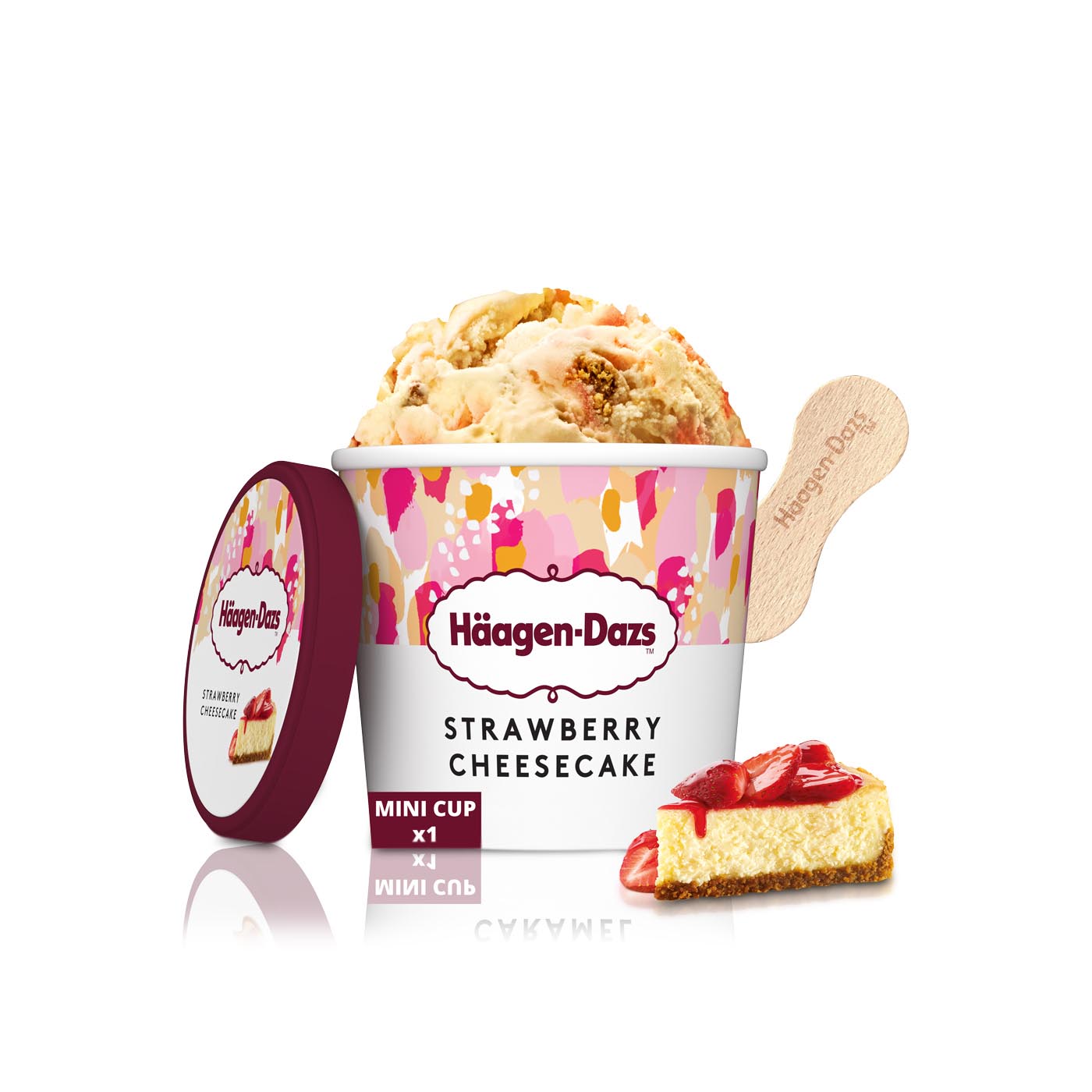 Haagen Dazs Strawberry Cheesecake Ice Cream 100ml