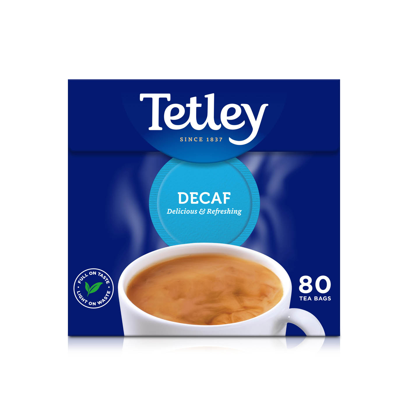 Tetley Decaffeinated Tea Bags 80s 250g