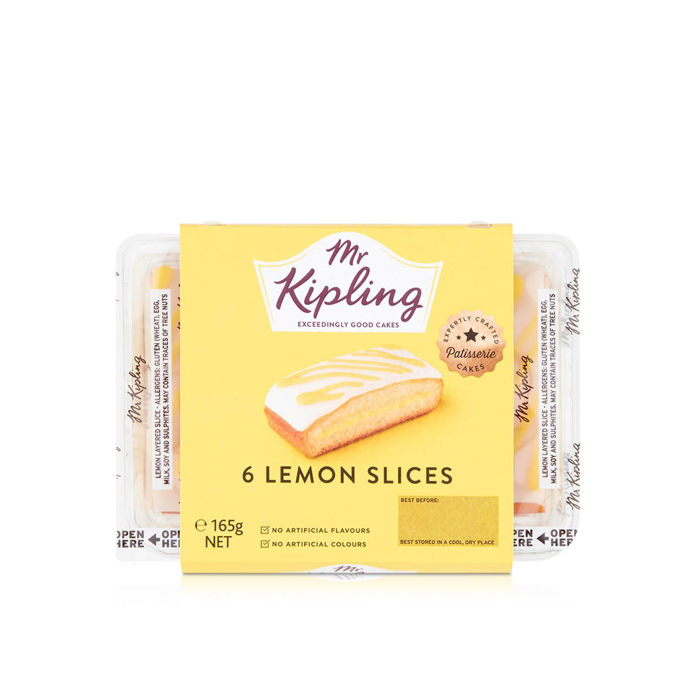 Mr Kipling Lemon Slices 6 Pack