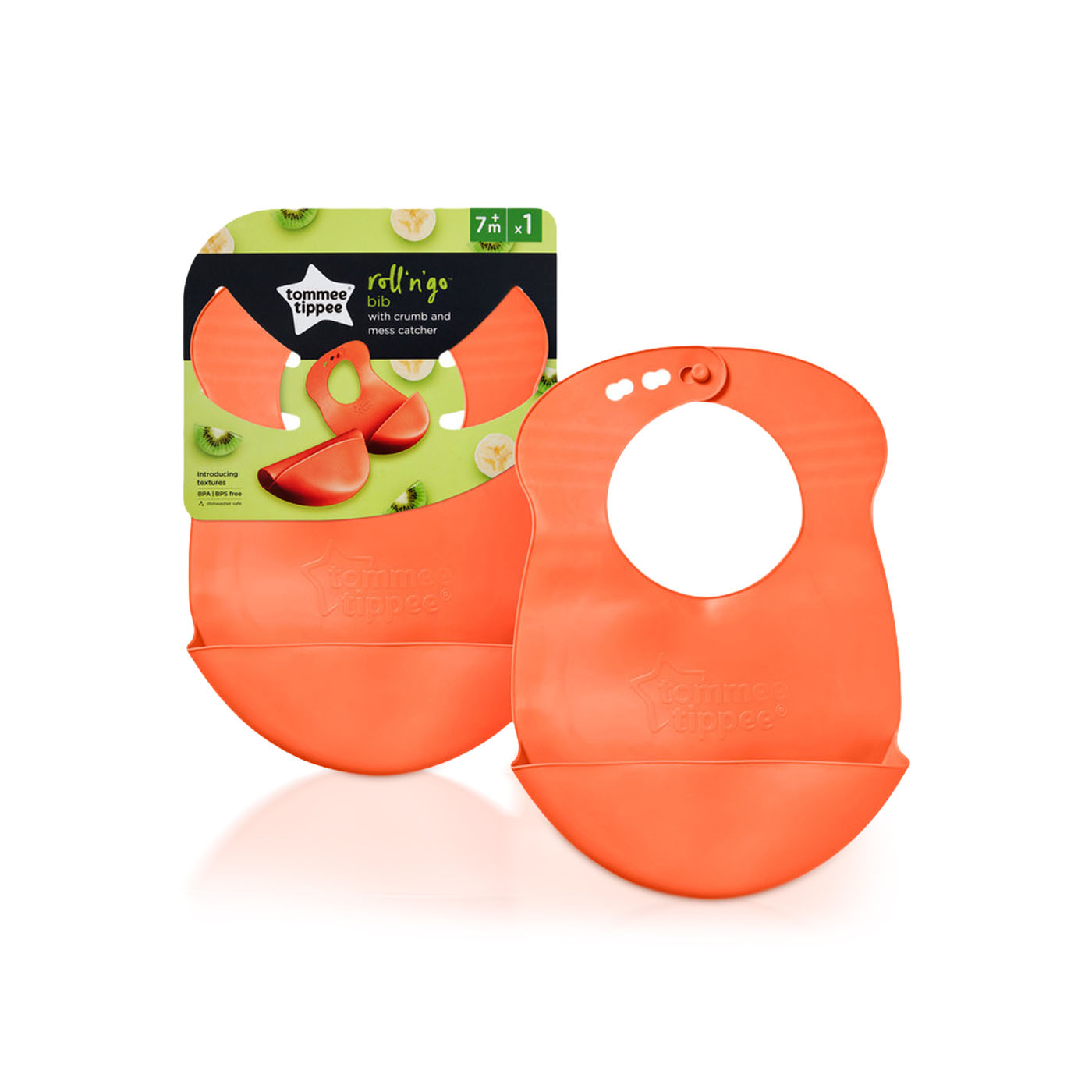 Tommee Tippee Explora Roll N Go Bib 7+ Months