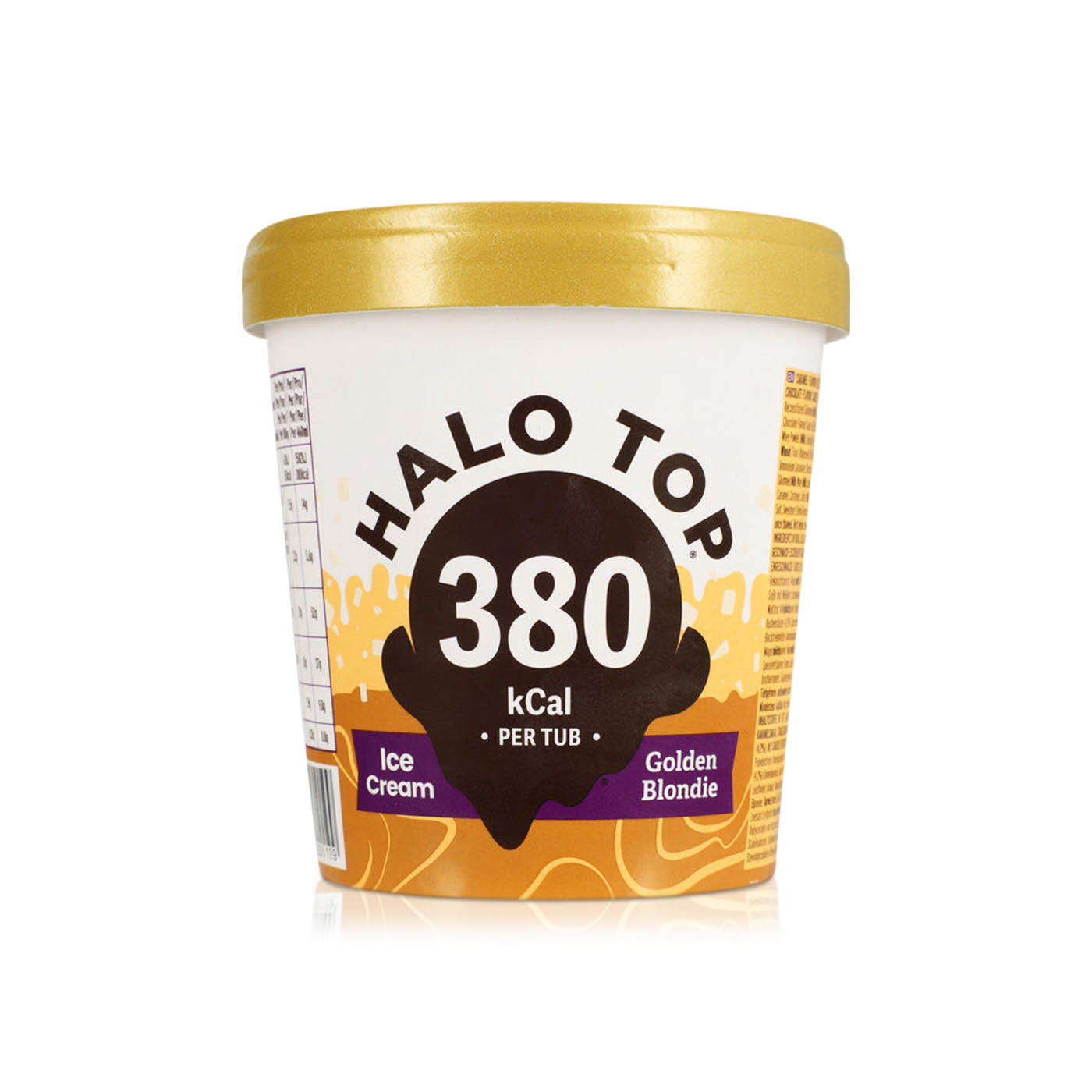 Halo Top Golden Blondie Ice Cream Tub 460Ml