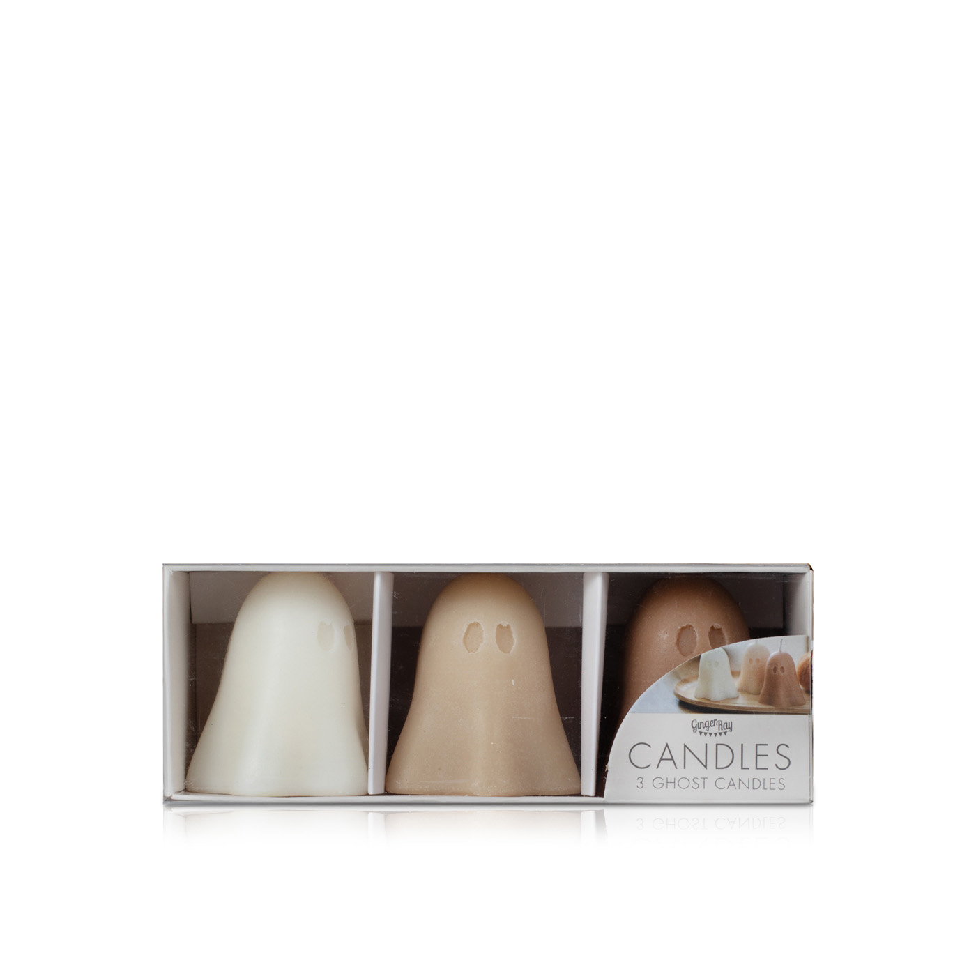 Ginger Ray 3 Ghost Candles