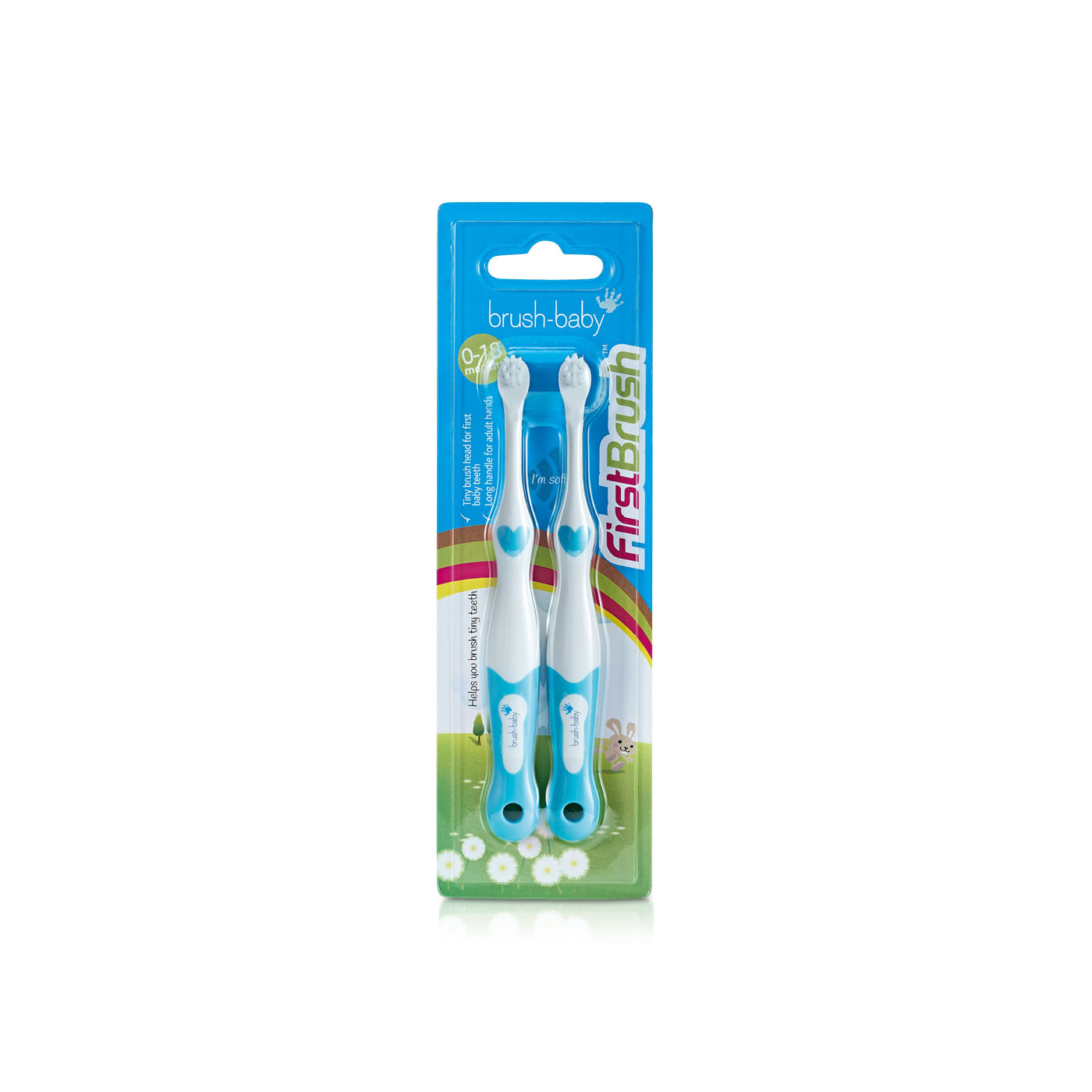 Brush-Baby Toothbrush (0-18 Months) x 2