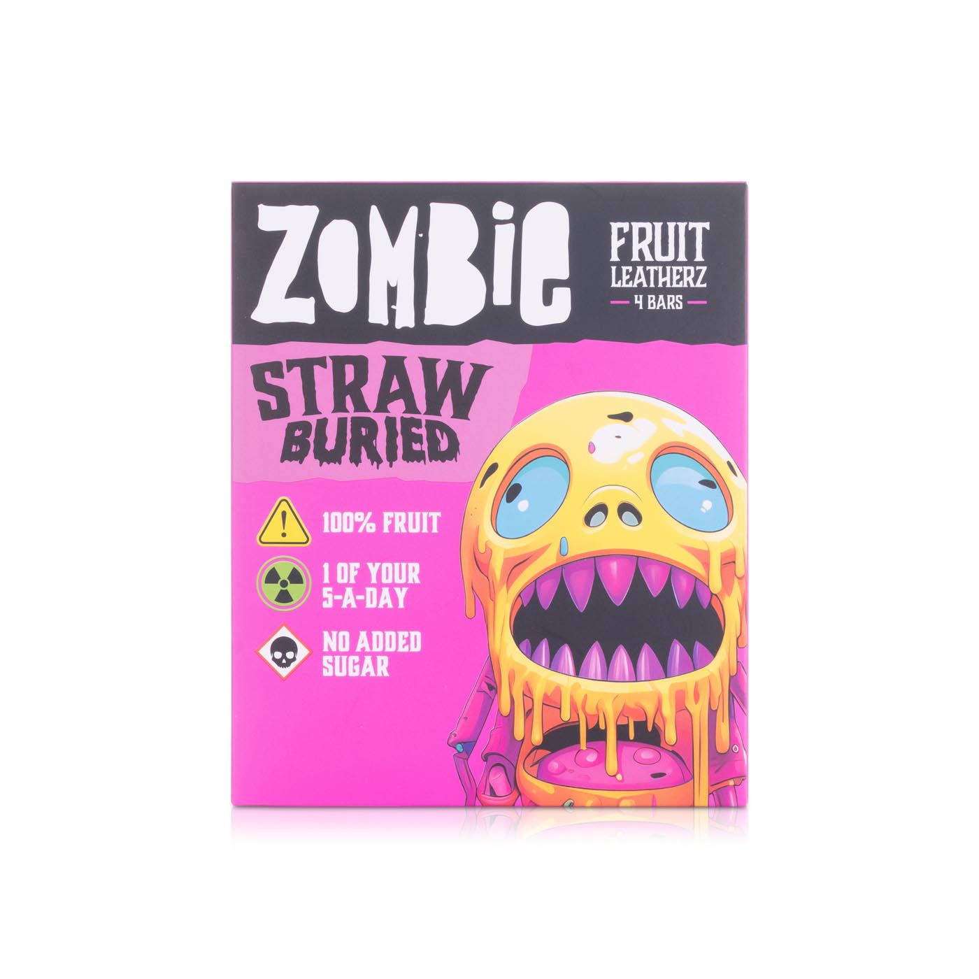 Zombie Fruit Leatherz Strawburied 4 x 25g