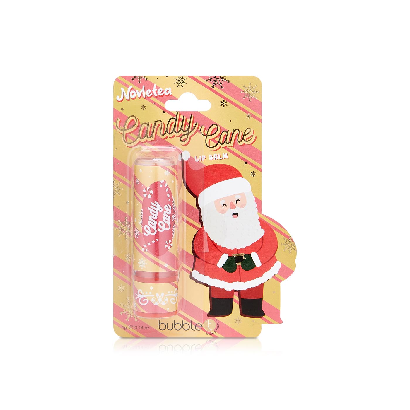 Bubble T Noveltea Santa Lip Balm 4g