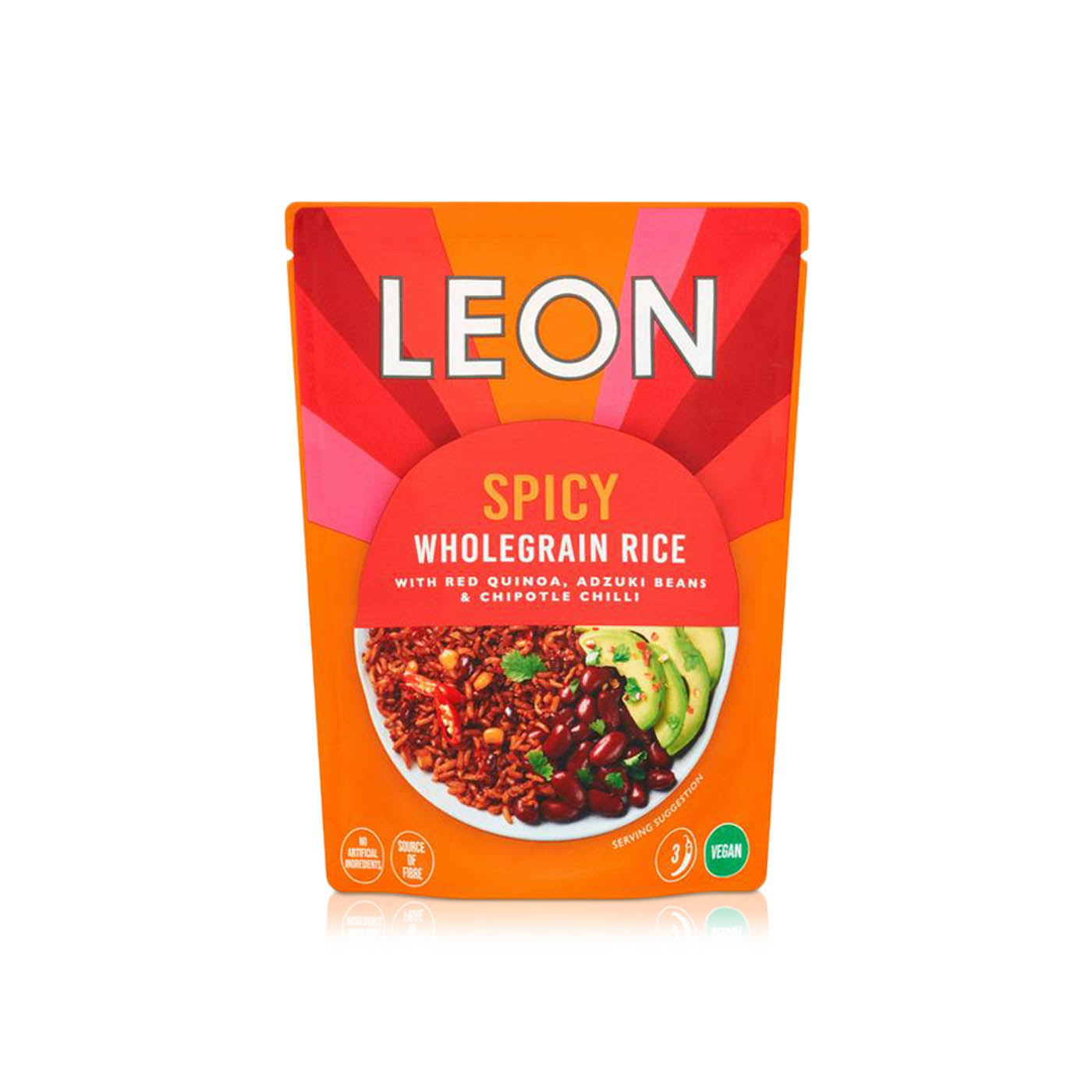 Leon spicy wholegrain rice 240g - Spinneys UAE