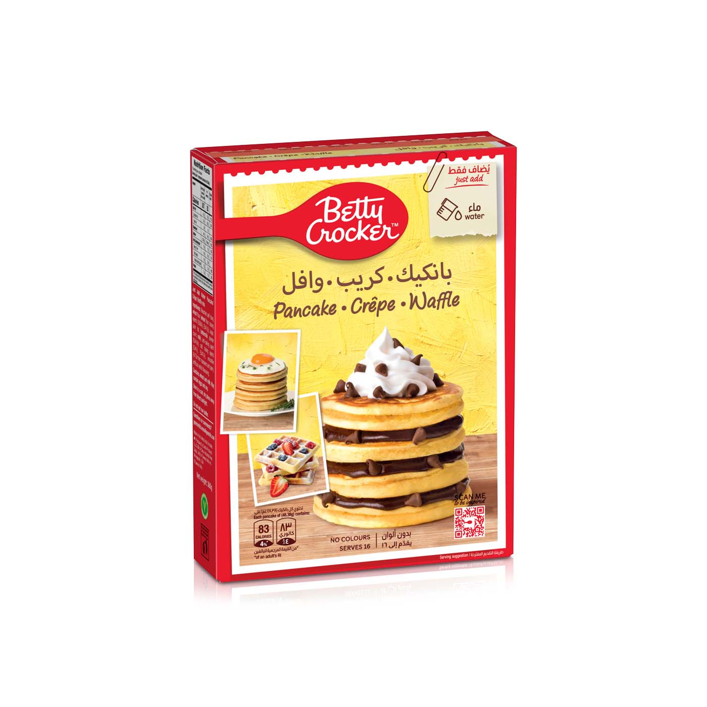 Betty Crocker Pancake, Crepe, Waffle Mix 360g