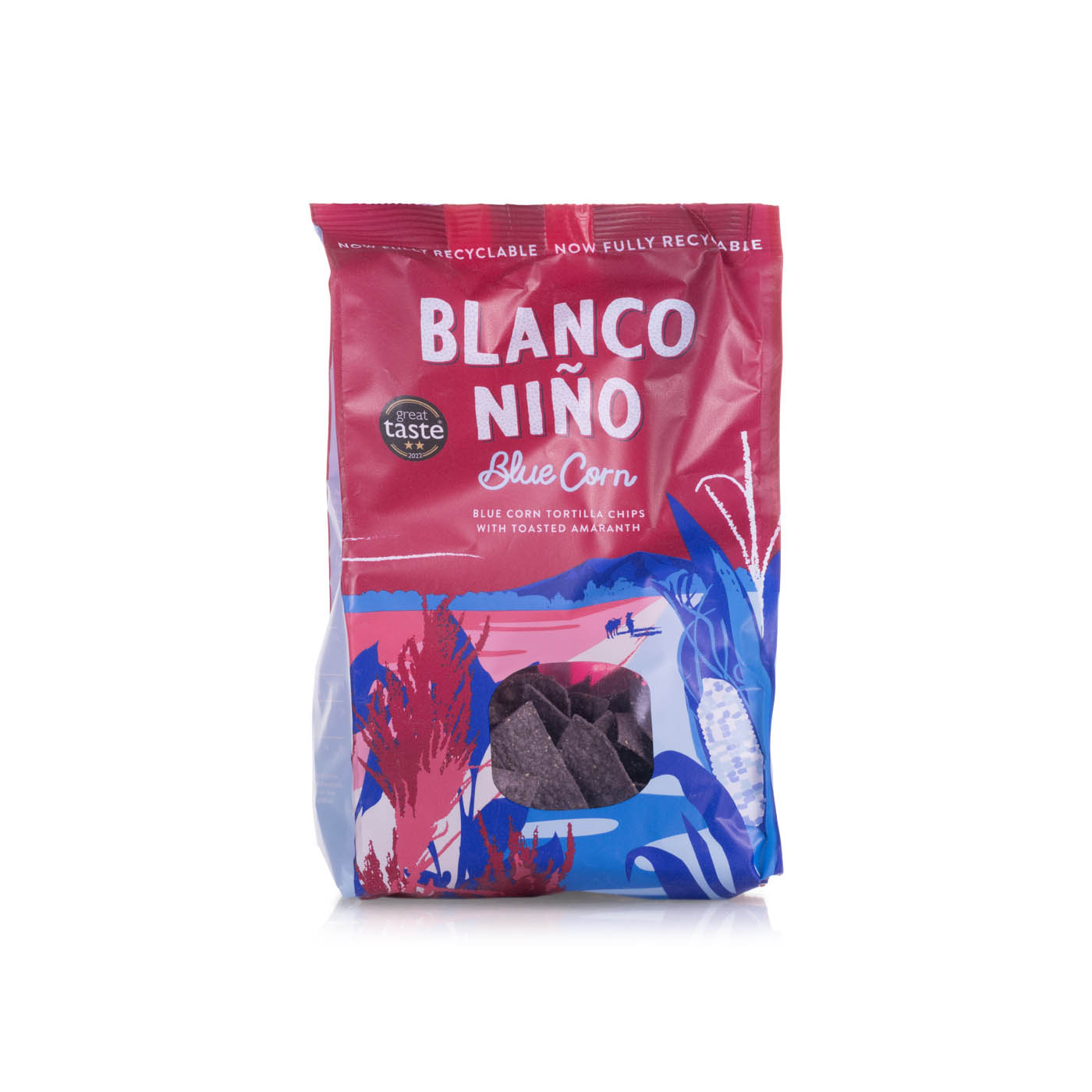 Blanco Nino Ancient Grain Blue Corn Tortilla Chips 170g