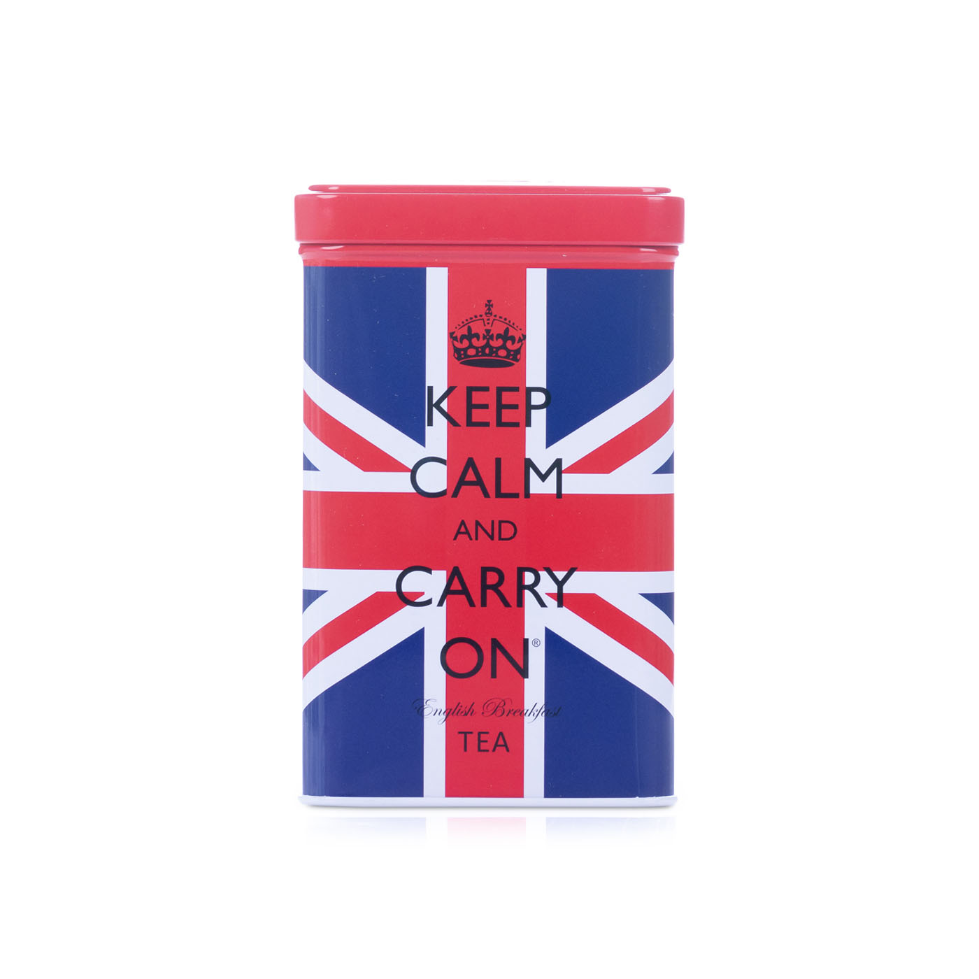 Keep Calm and Carry on Union Jack Tea Tin 125g