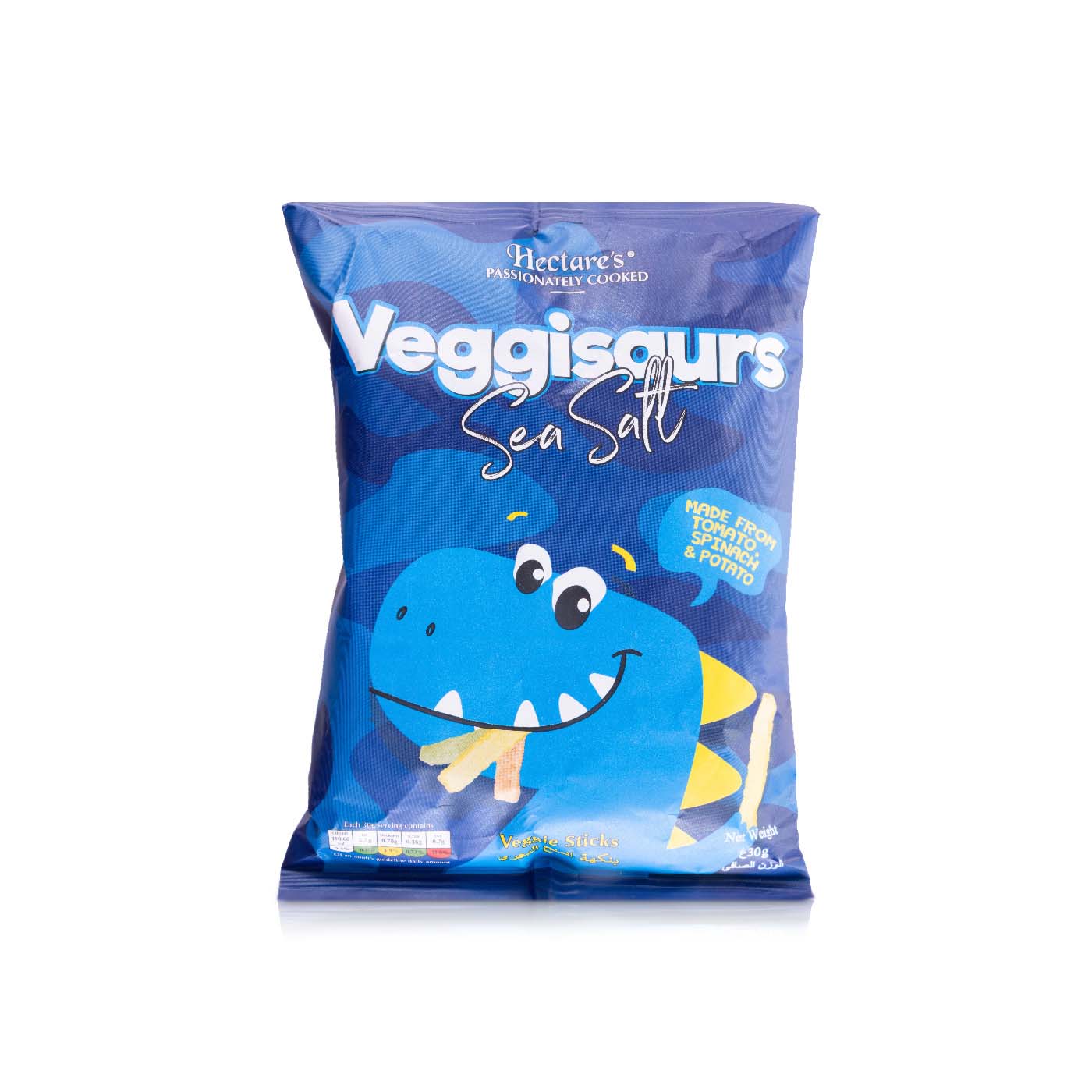 Hectare's Veggiesaurs Sea Salt Veggie Sticks 30g