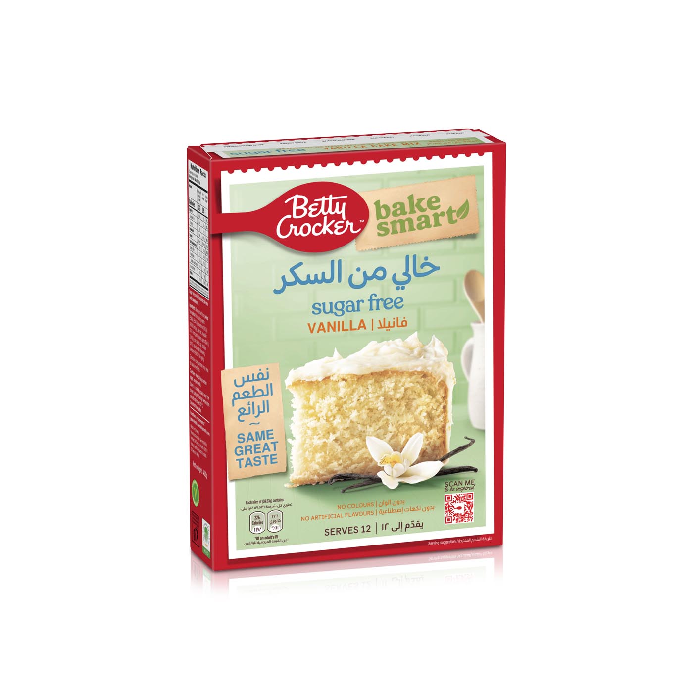 Betty Crocker Sugar-Free Vanilla Cake Mix 400g