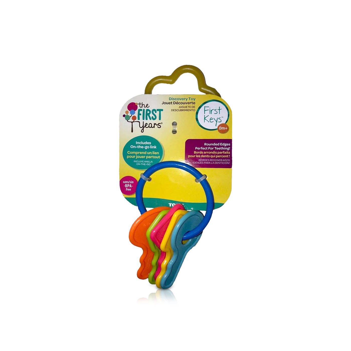 The First Years Learning Curve First Keys Multicolored Teether Y2049