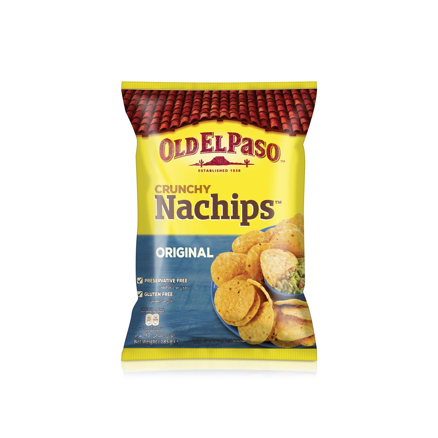 Old El Paso Crunchy Nachips Original 185g