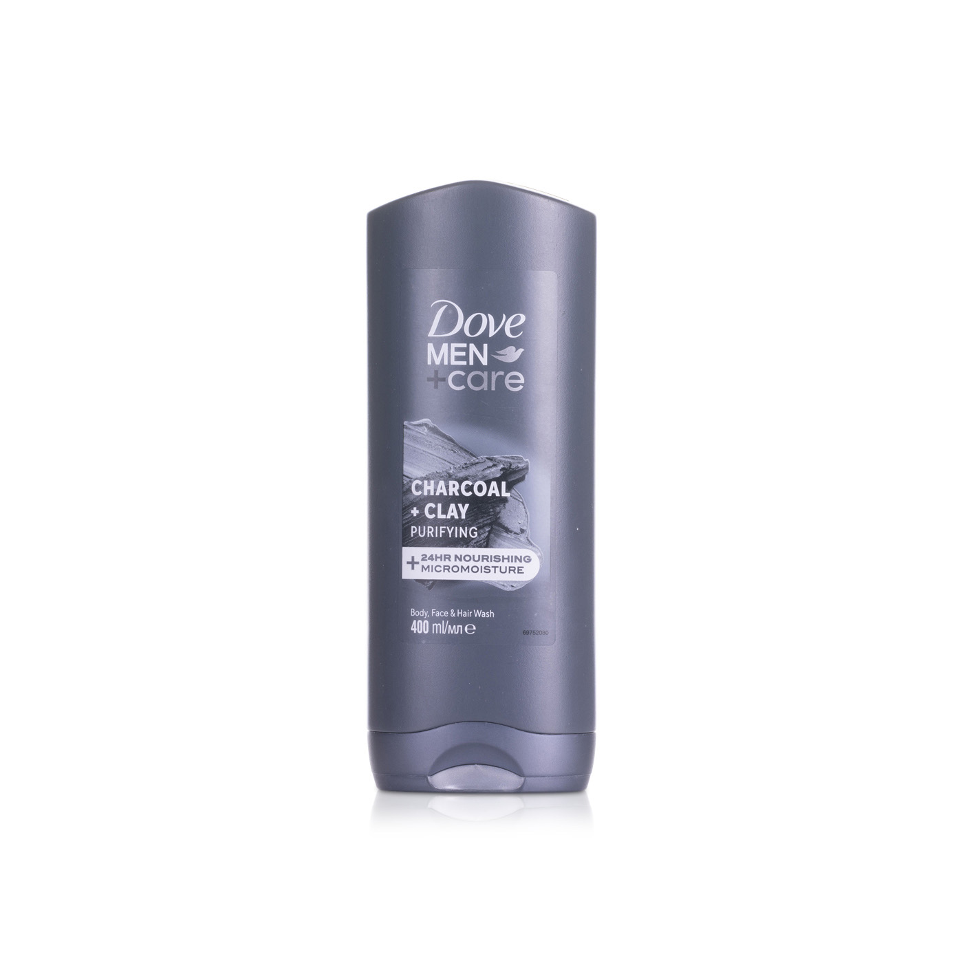 Dove Men Care Charcoal and Clay Body Face and Hair Wash 400ml