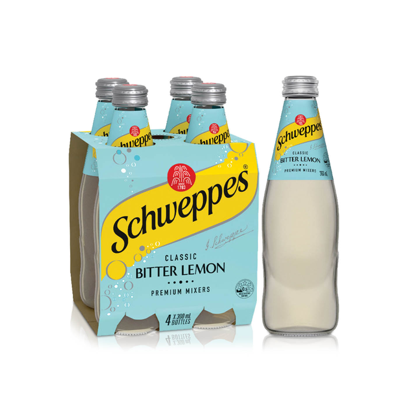 Schweppes Bitter Lemon 4 x 300ml