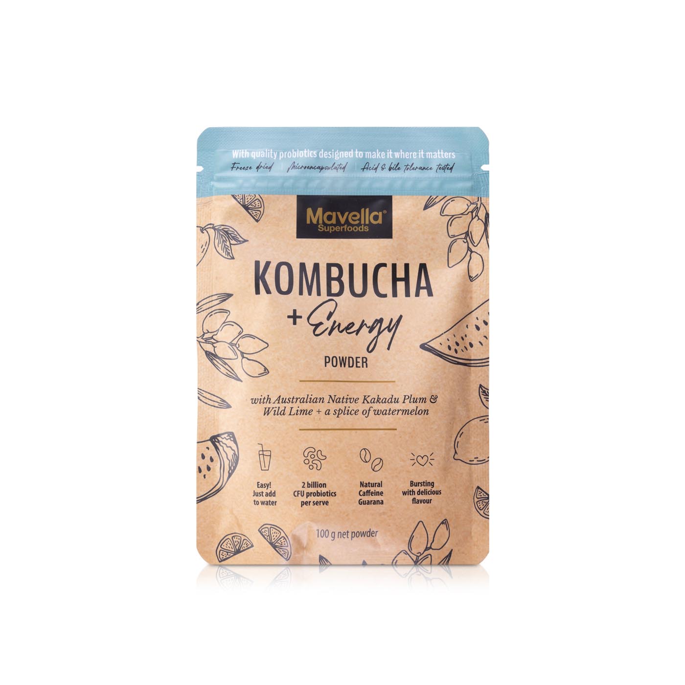 Mavella Kombucha Energy Powder 100g