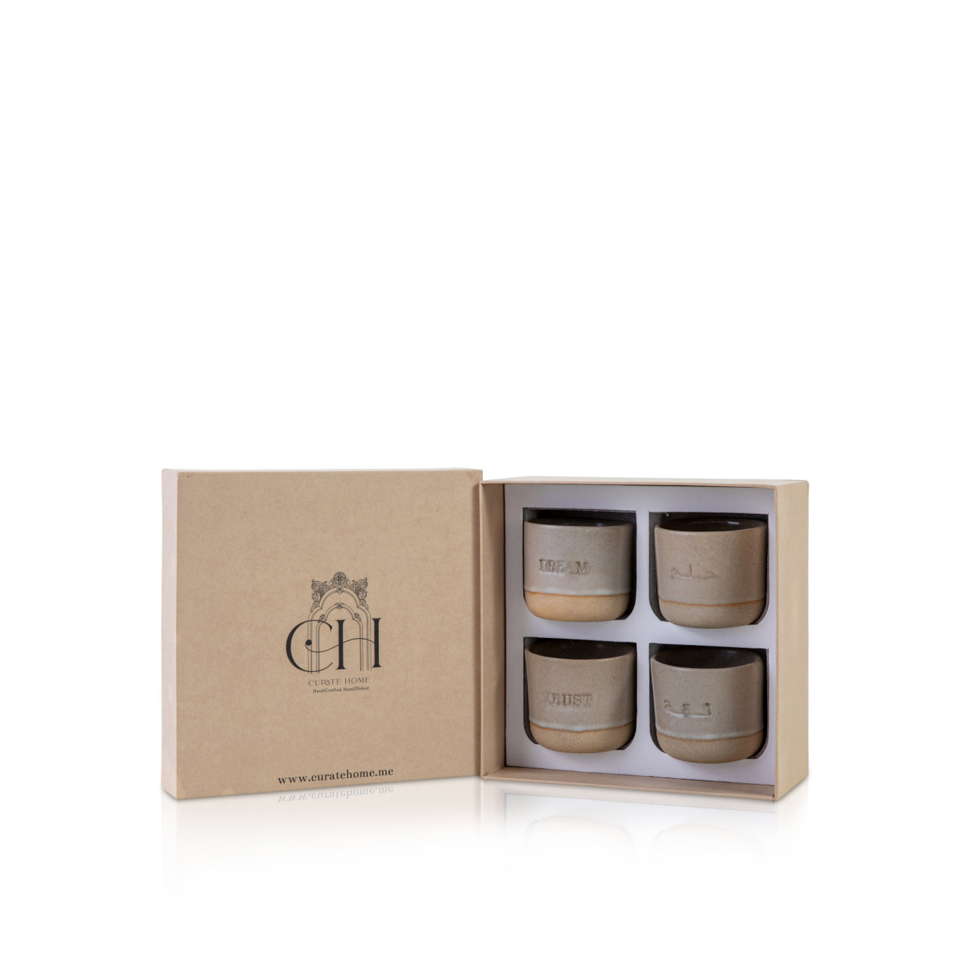 Curate Home Dream and Trust Cups 175ml x 4