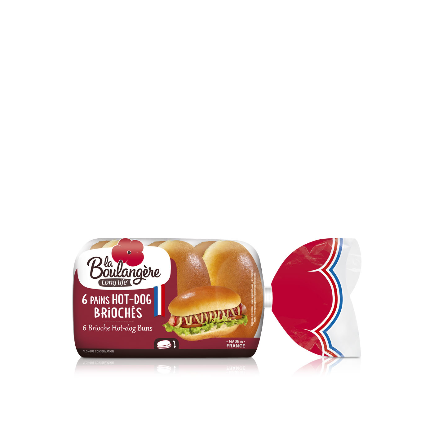 La Boulangere Mini Brioche Hot Dog Buns 6s 270g