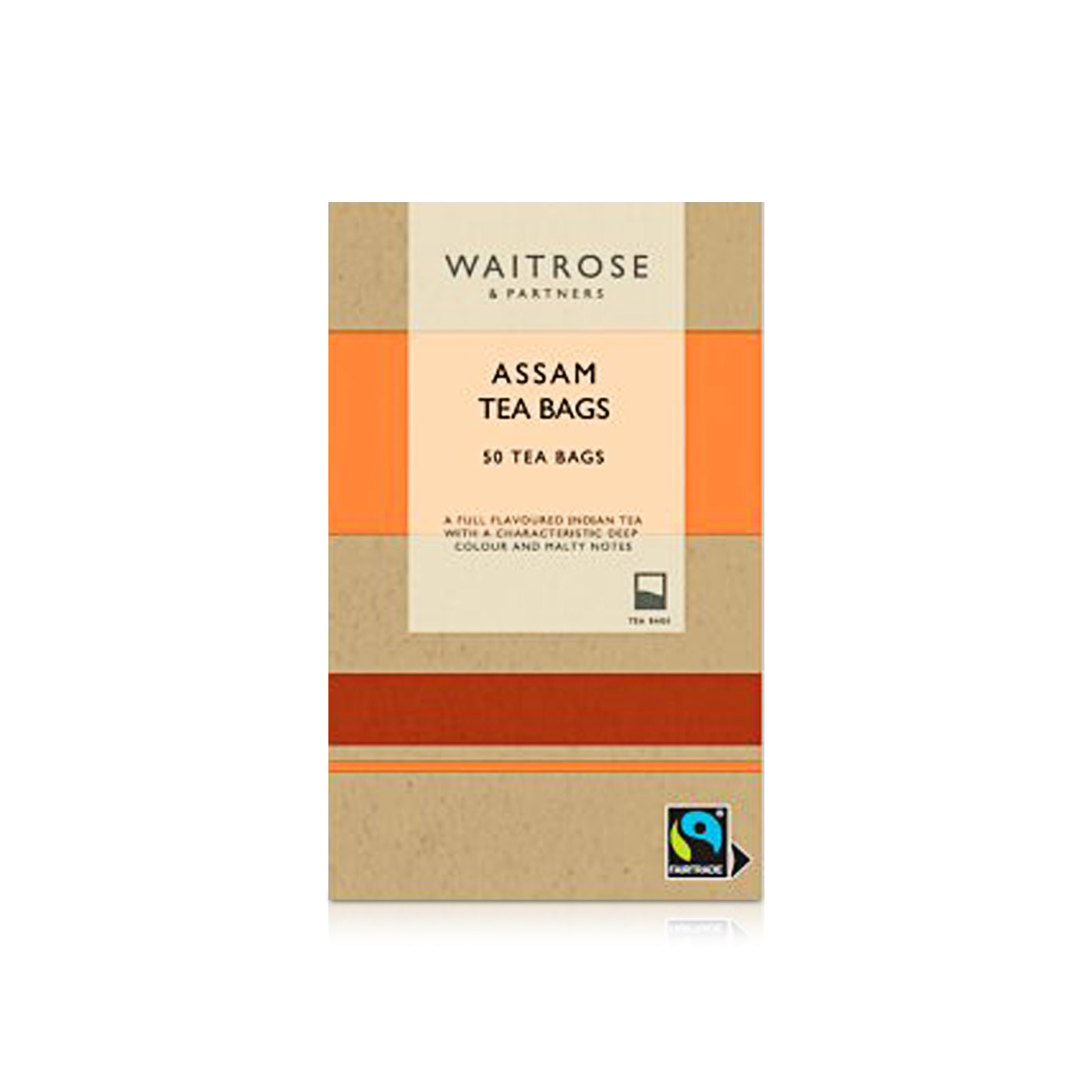 Waitrose Assam Tea Bags 50s 125g