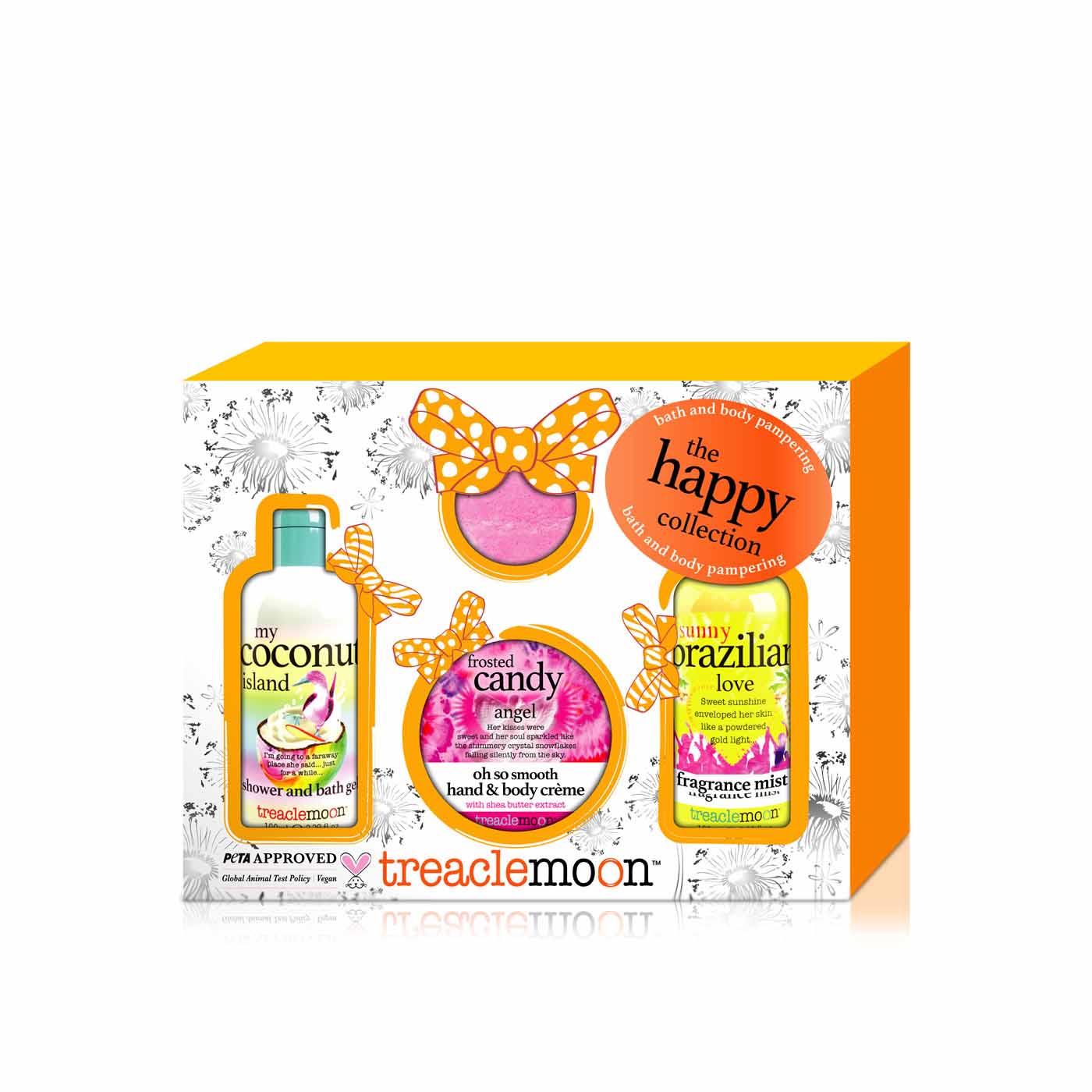 Treacle Moon the Happy Collection Bath and Shower Gift Set