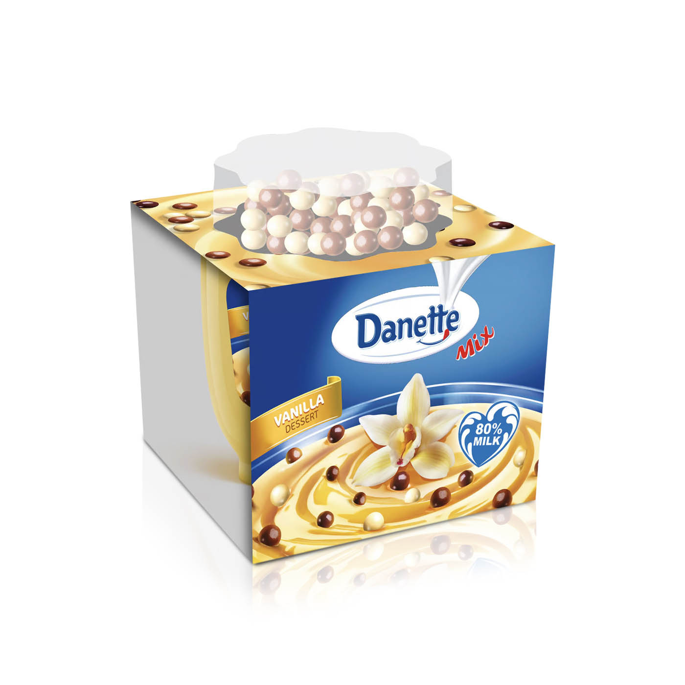 Danette Vanilla Pudding Topper 75g