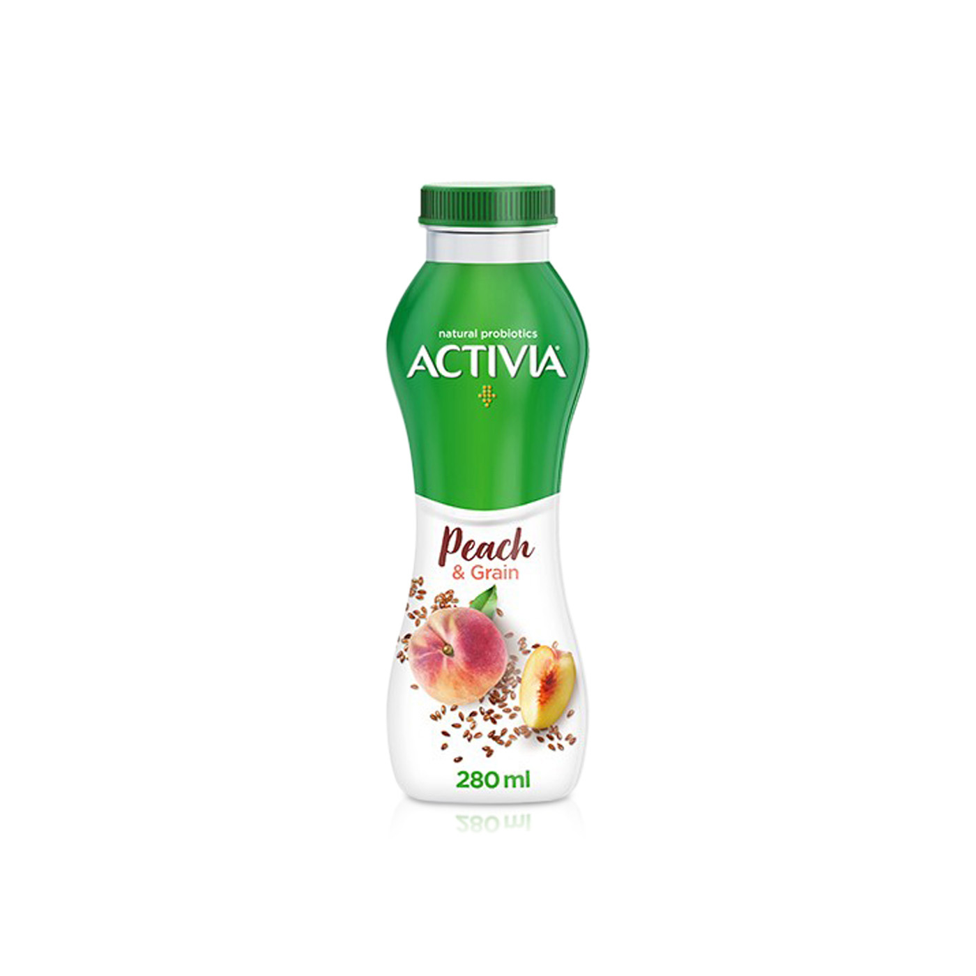 Activia Peach and Grain Yoghurt Drink 280ml