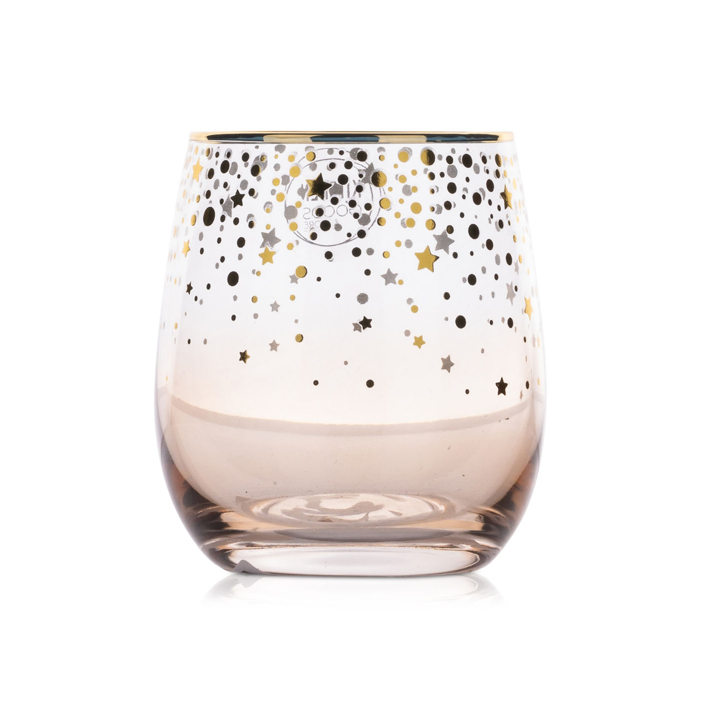 Kaemingk Amber Gold Tumbler Glass
