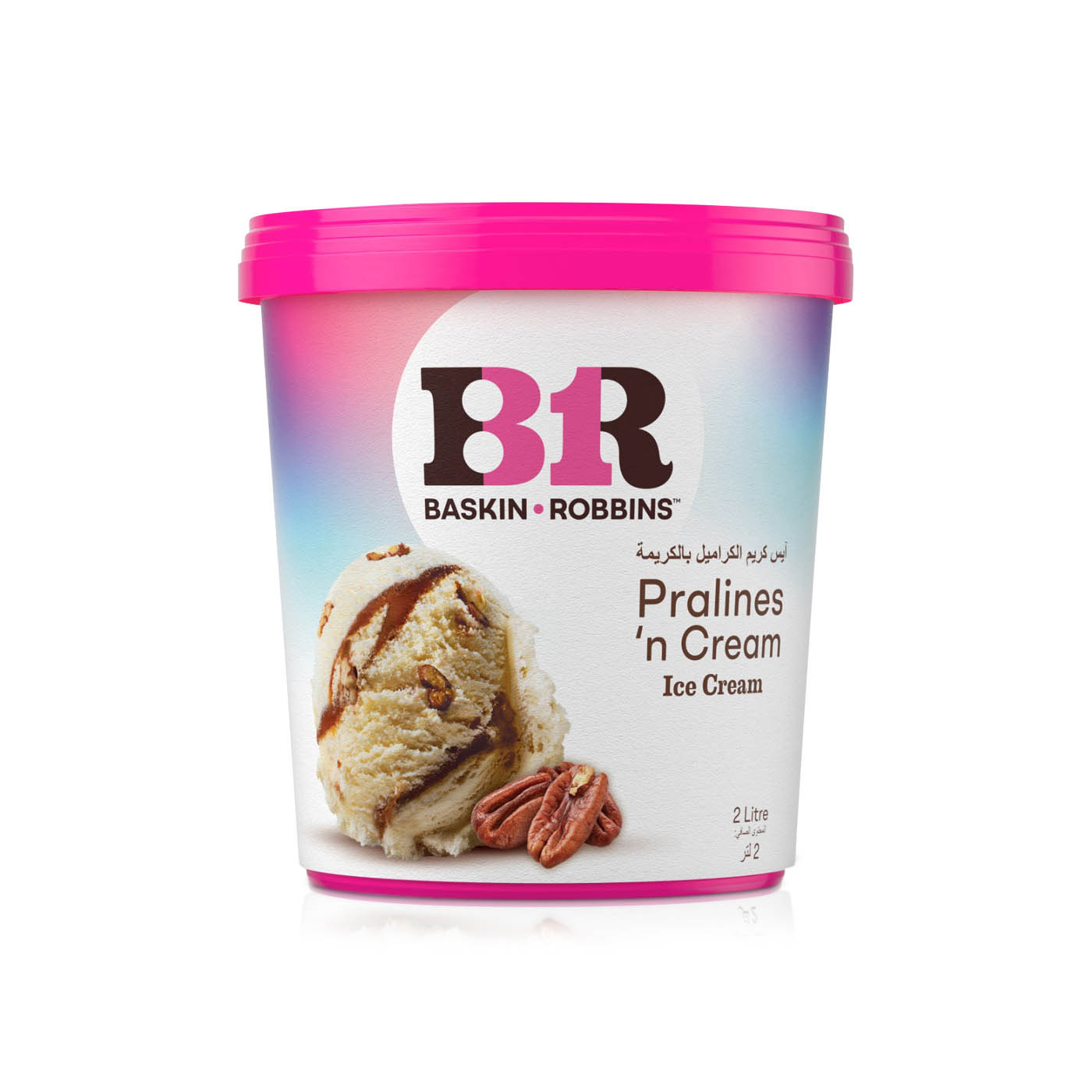 Baskin Robbins Praline N Cream Ice Creams 2 Litre