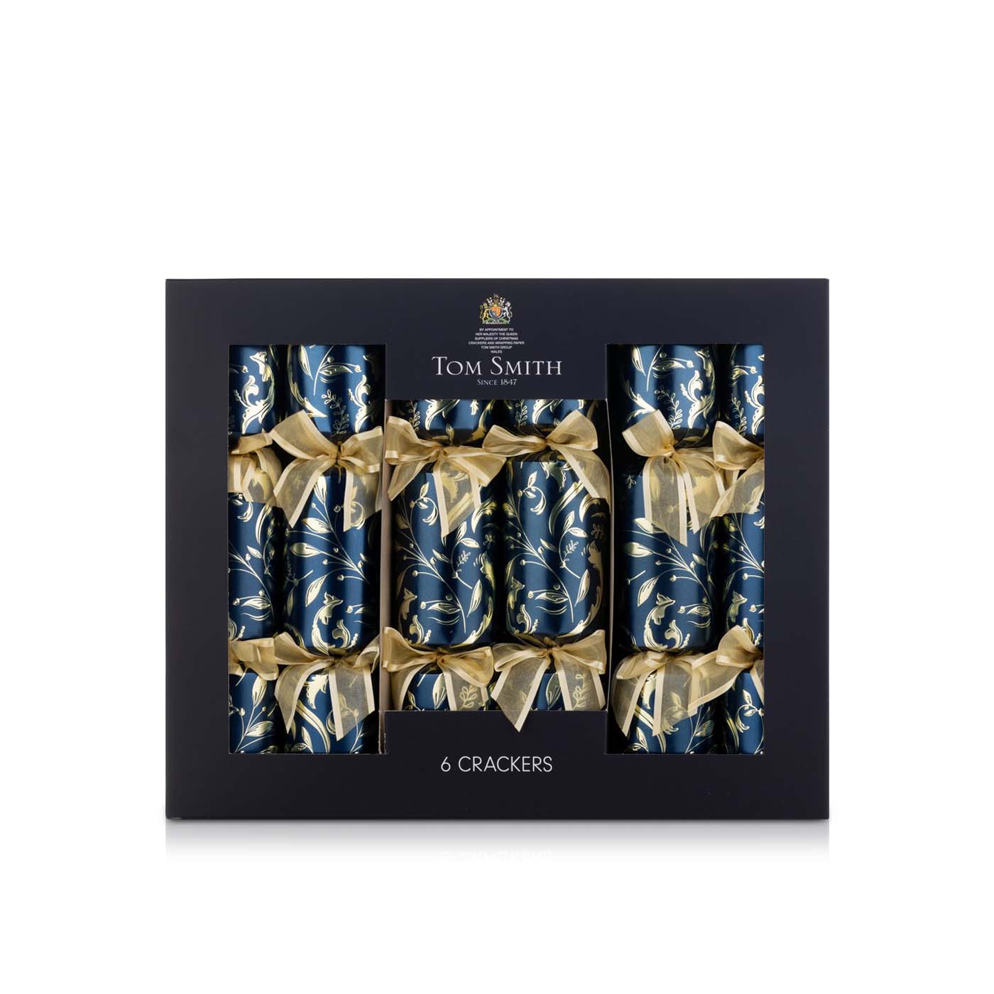 Tom Smith Traditional Signature Gold Christmas Crackers 6 Pack ...