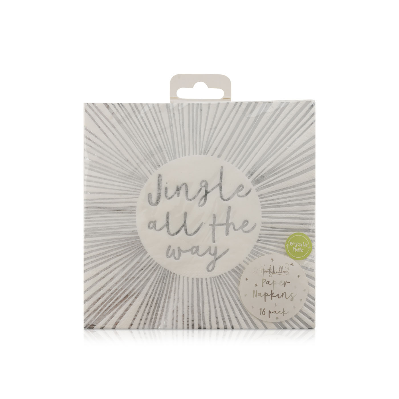 Hootyballoo Jingle All the Way Paper Napkins 16 Pack