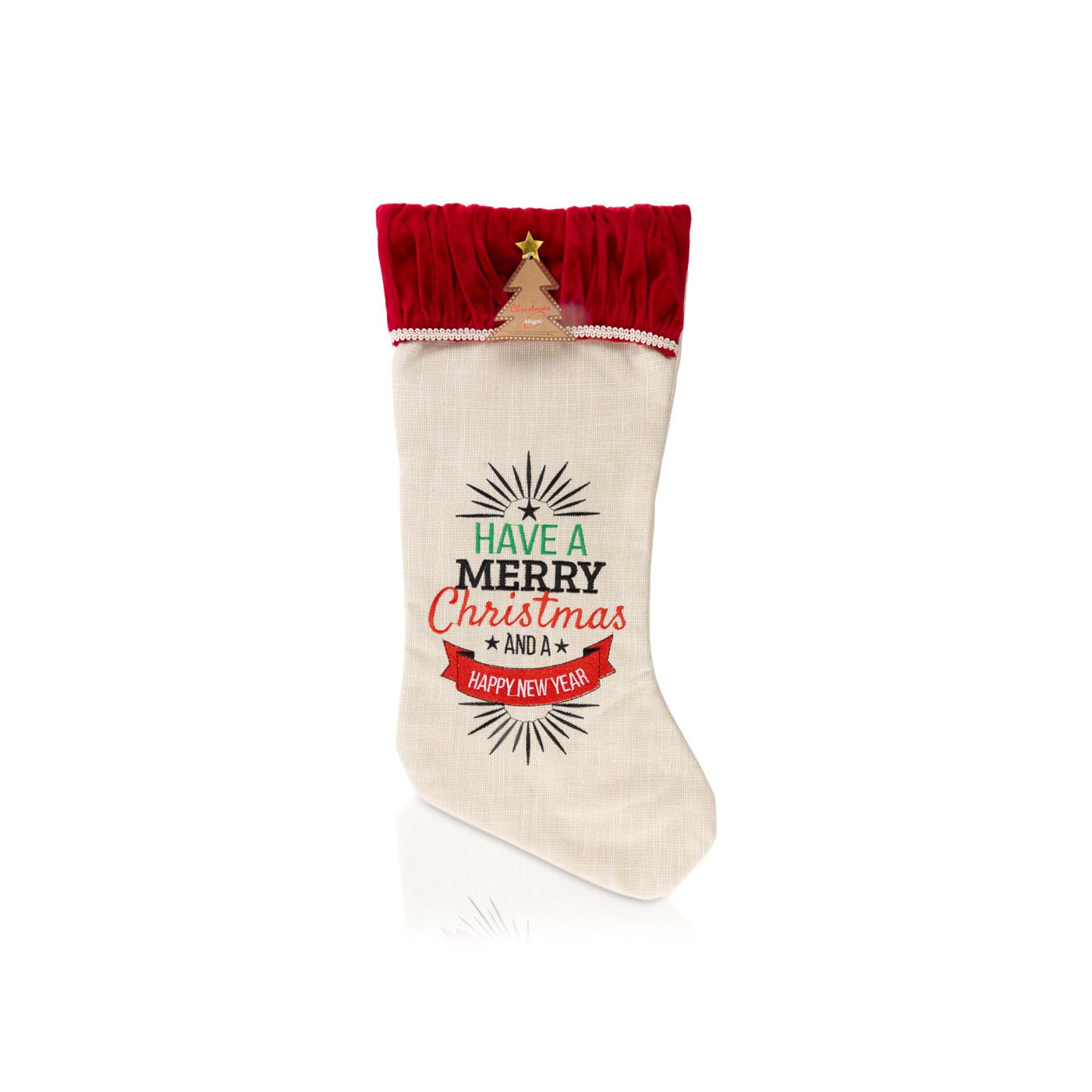 Party Magic Christmas Stocking 50cm