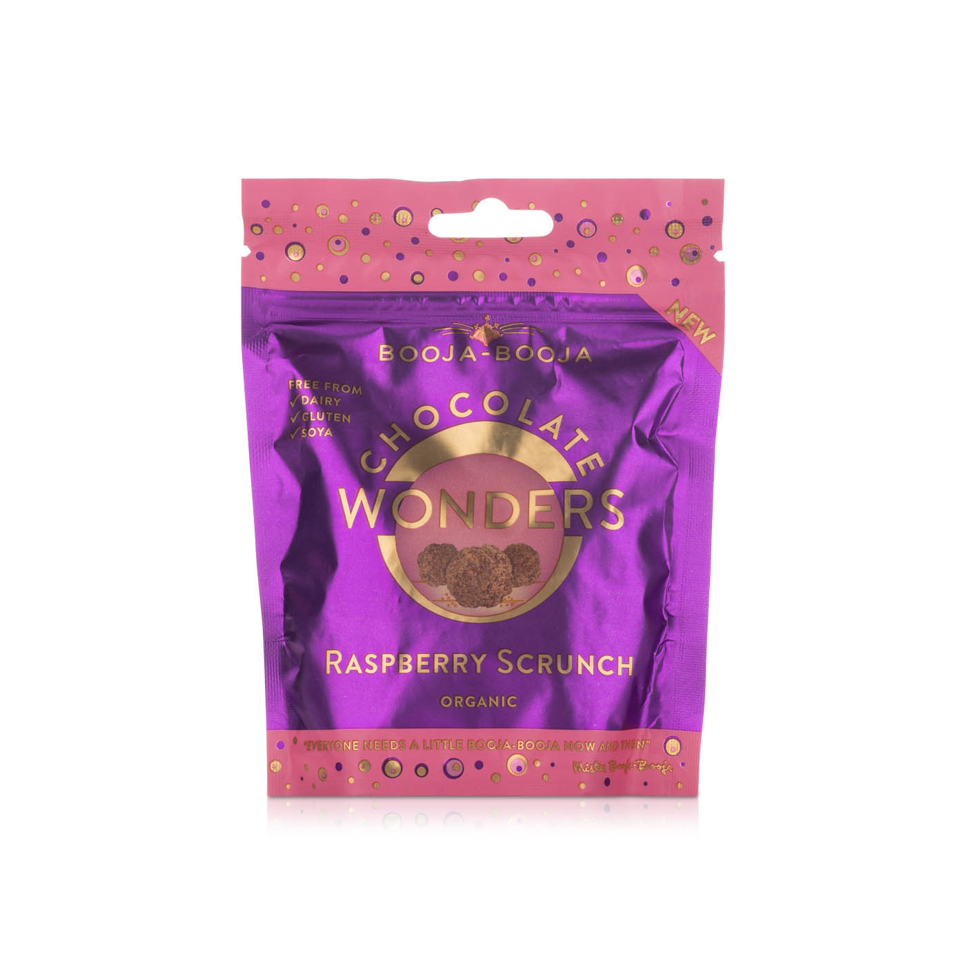 Booja Booja Organic Chocolate Wonders Raspberry 65g