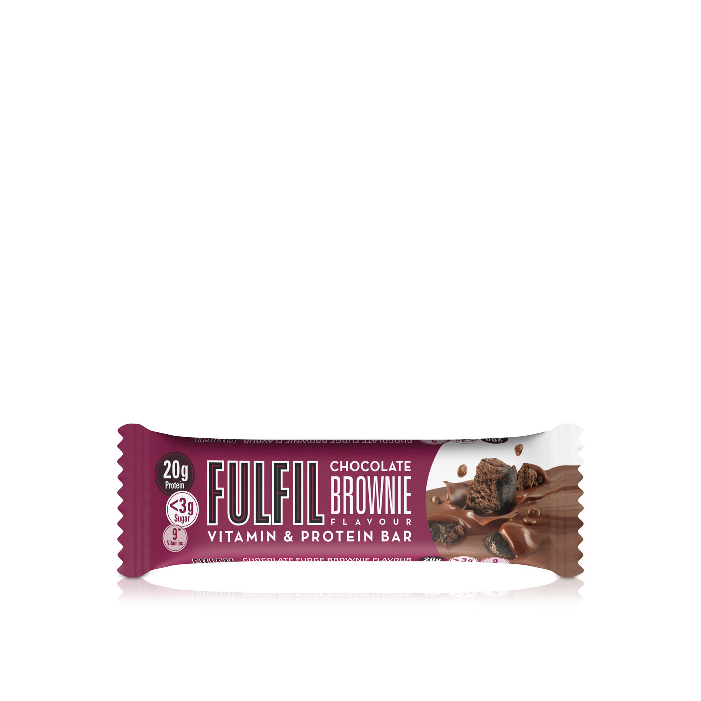 Fulfil Chocolate Brownie Flavour Protein and Vitamin Bar 55g