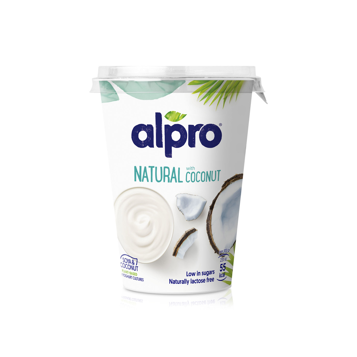 Alpro Natural Plain Yoghurt with Coconut 500g