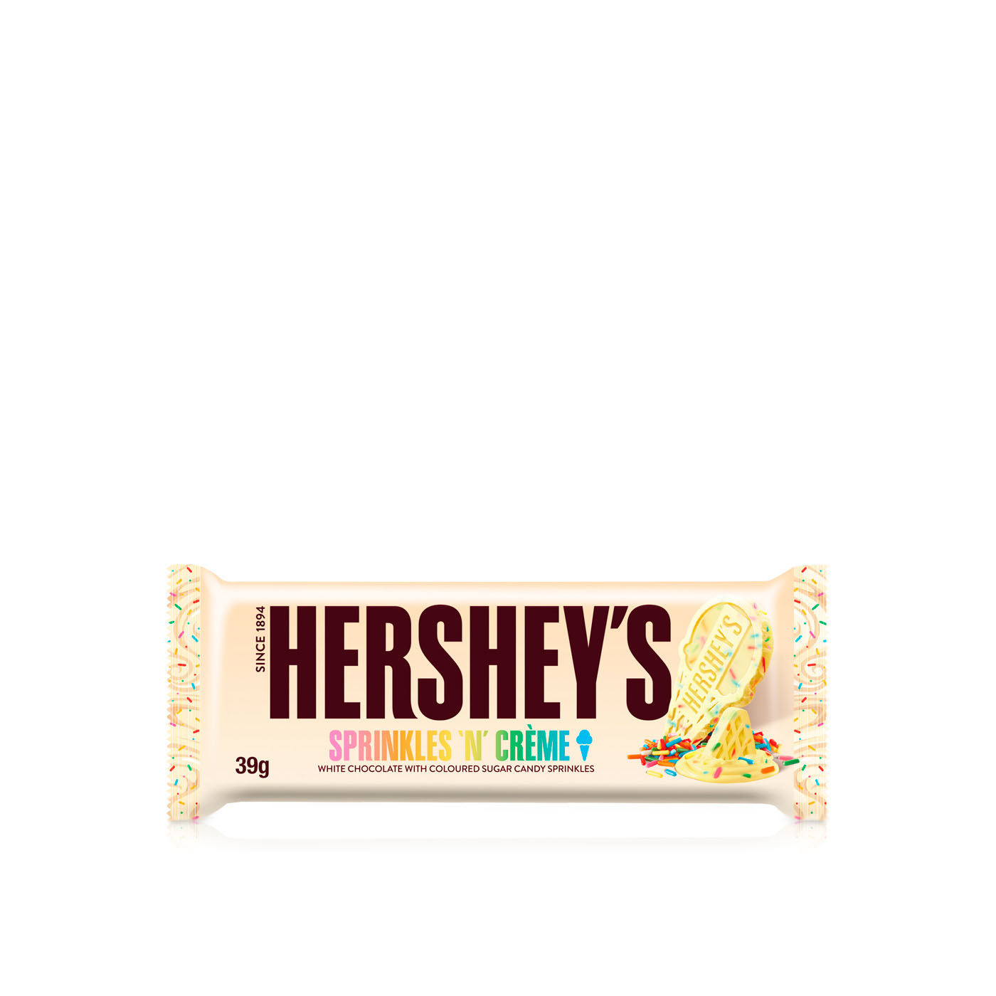 Hershey's Sprinkles N Creme Chocolate Birthday Cake Bar 39g