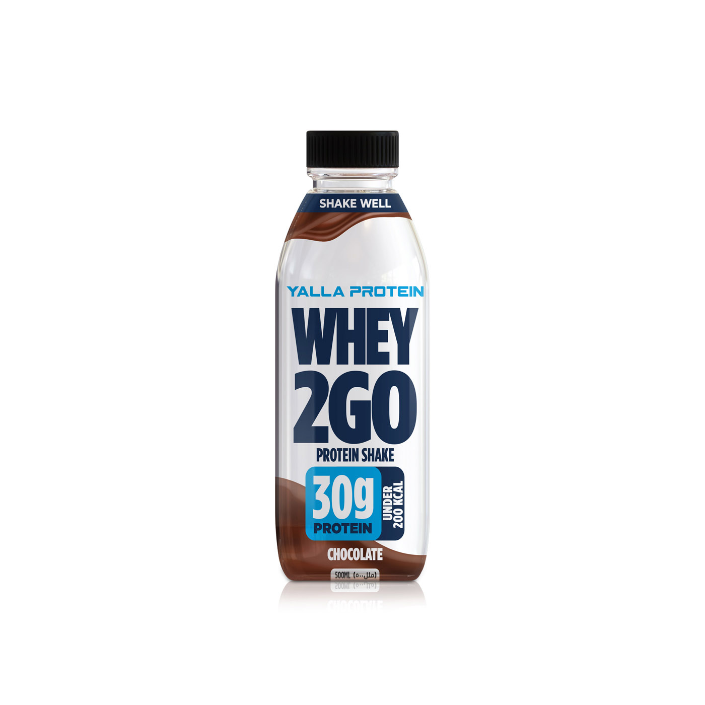 Yalla Protein Whey2go Protein Shake Chocolate 500ml