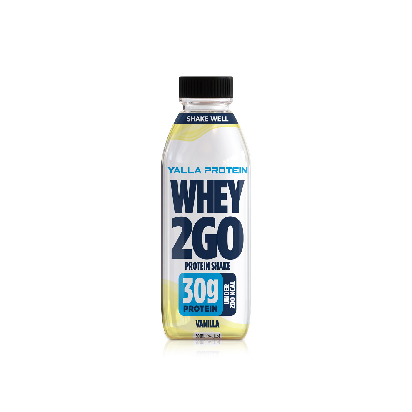 Yalla Protein Whey2go Protein Shake Vanilla 500ml